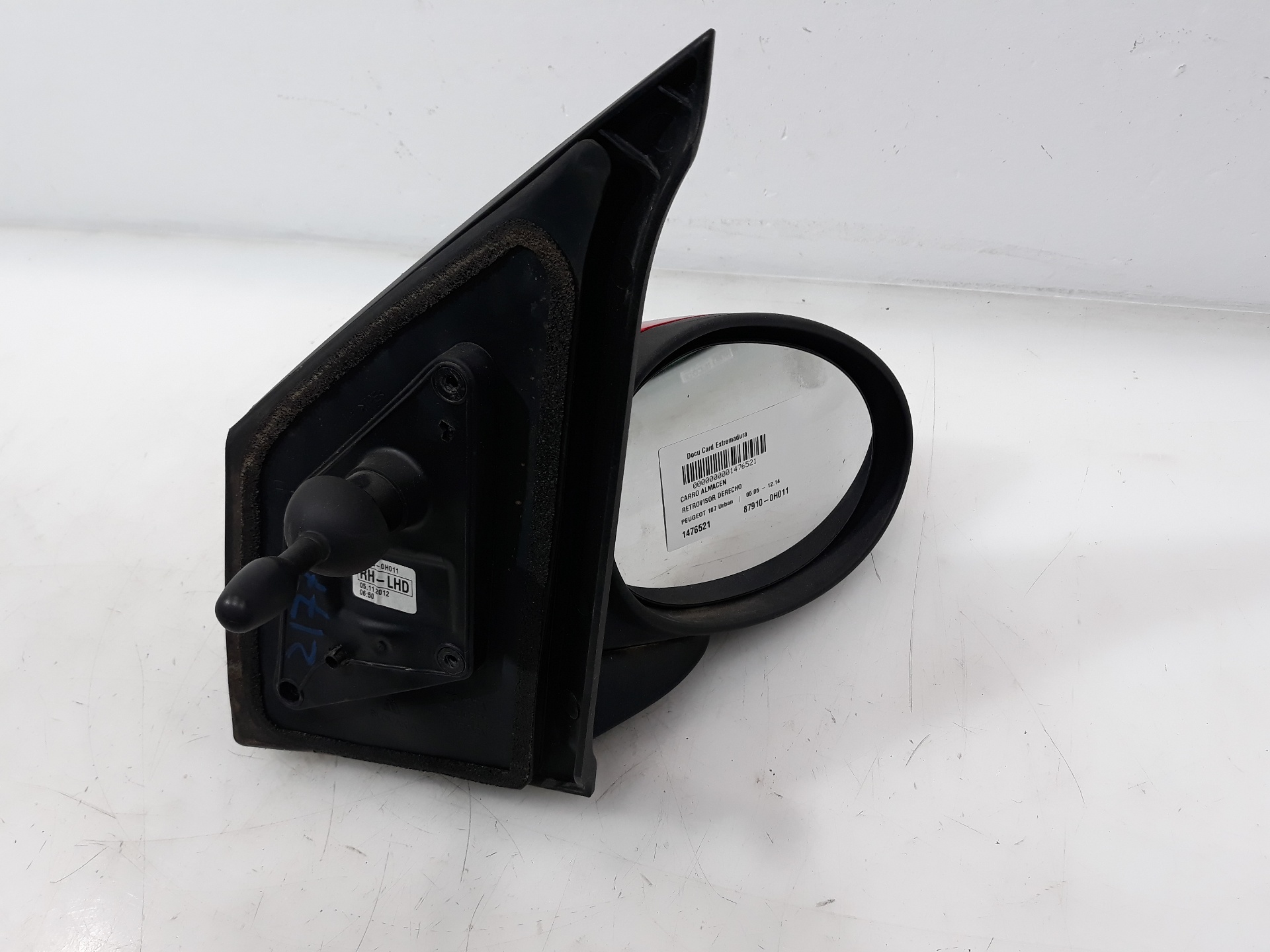 CHEVROLET 107 Peugeot 107 (2005-2014) Right Side Wing Mirror 87910-0H011,87910-0H011,879100H011 23251567