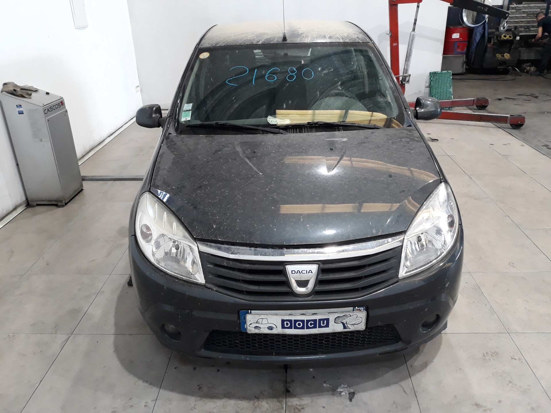 DACIA Sandero 1 generation (2008-2012) Вентилатор с дифузьор 8200765566B, 8200765566B 25207522