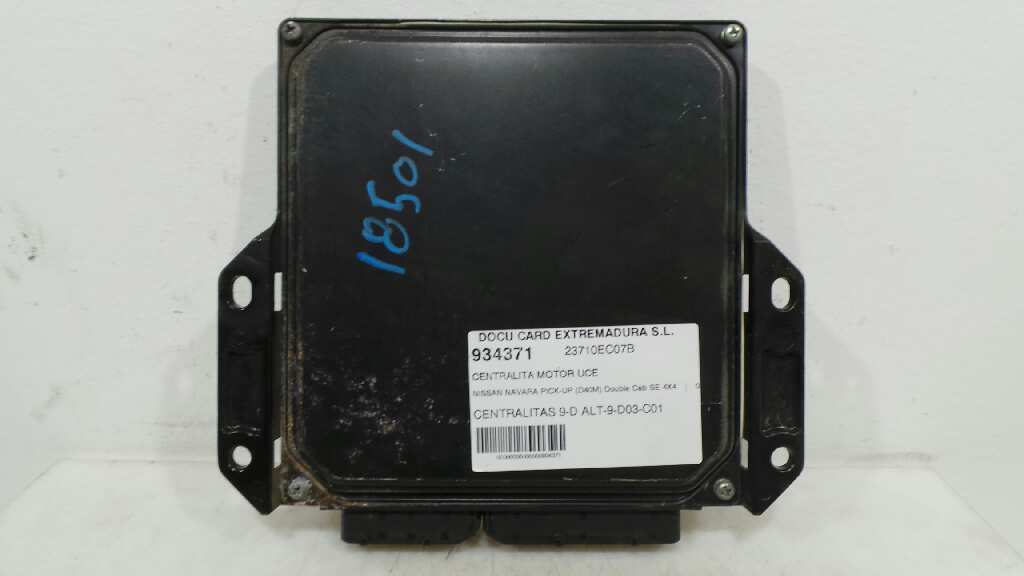 NISSAN NP300 1 generation (2008-2015) Engine Control Unit ECU 23710EB310 18926068