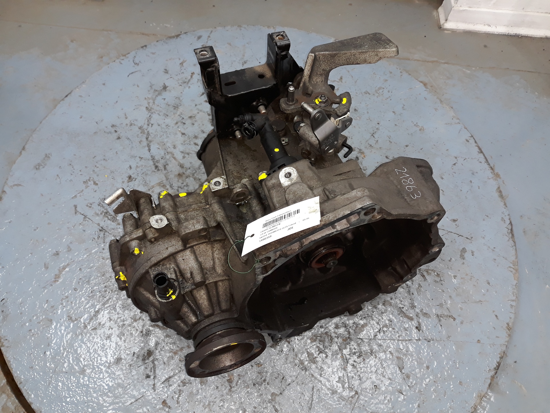 SKODA Roomster 5J  (2010-2015) Gearbox JDE,JDE 19151126