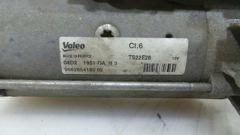 PEUGEOT 207 1 generation (2006-2009) Starter Motor 9662854180,9662854180 23242880