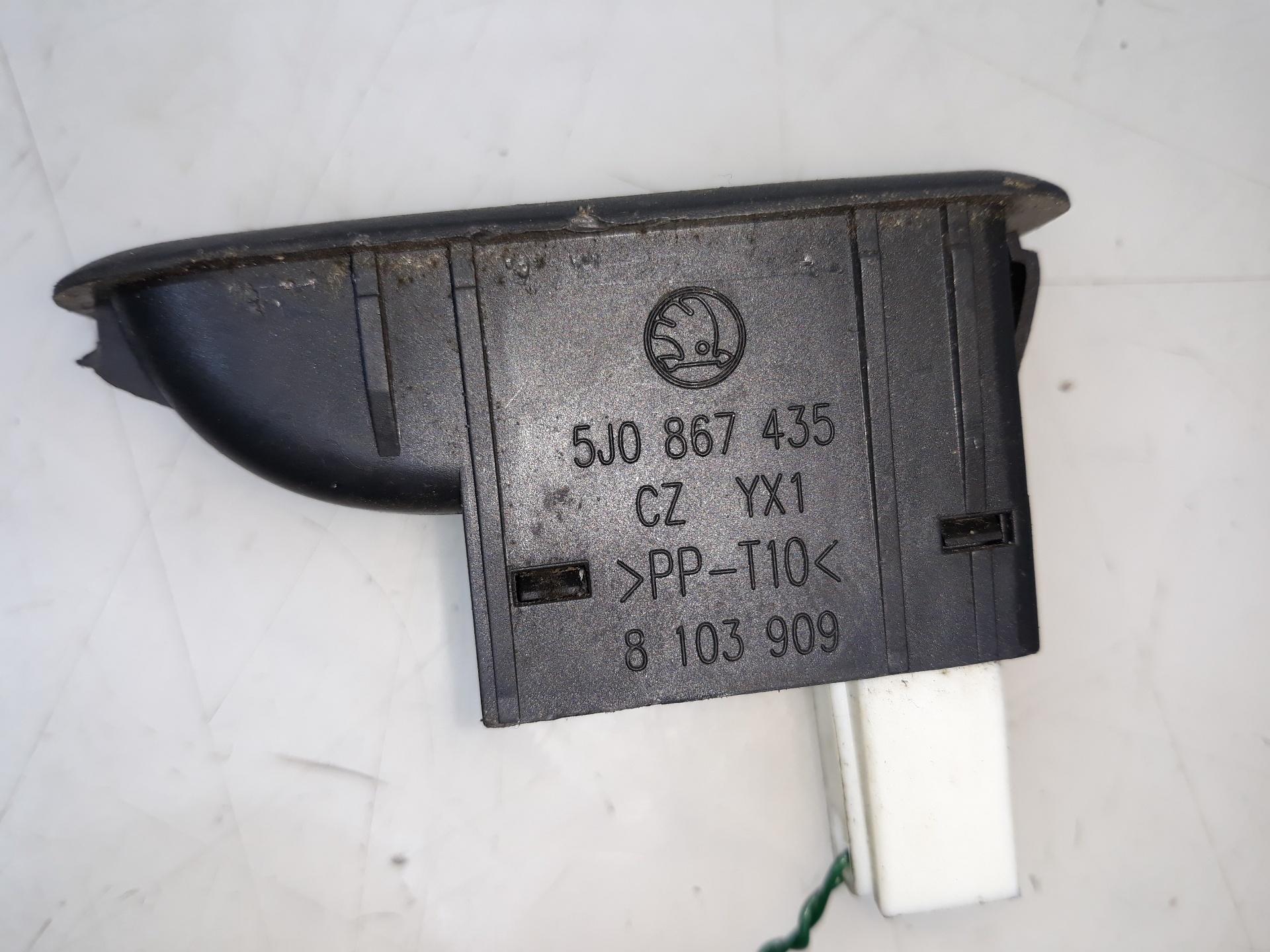 SKODA Roomster 5J  (2010-2015) Front Right Door Window Switch 5J0867435,5J0959855 19151217