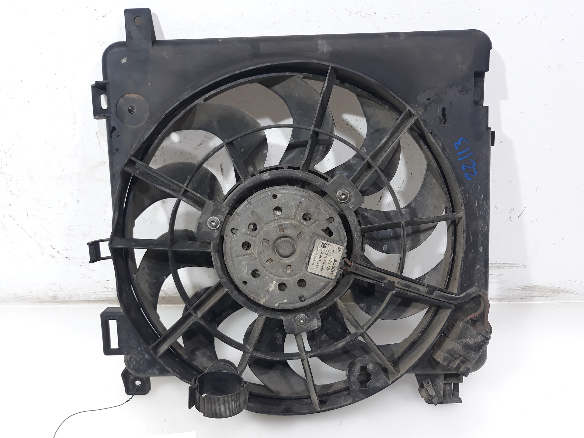 OPEL Astra J (2009-2020) Difūzoriaus ventiliatorius 3135103909, 3135103909 19169114