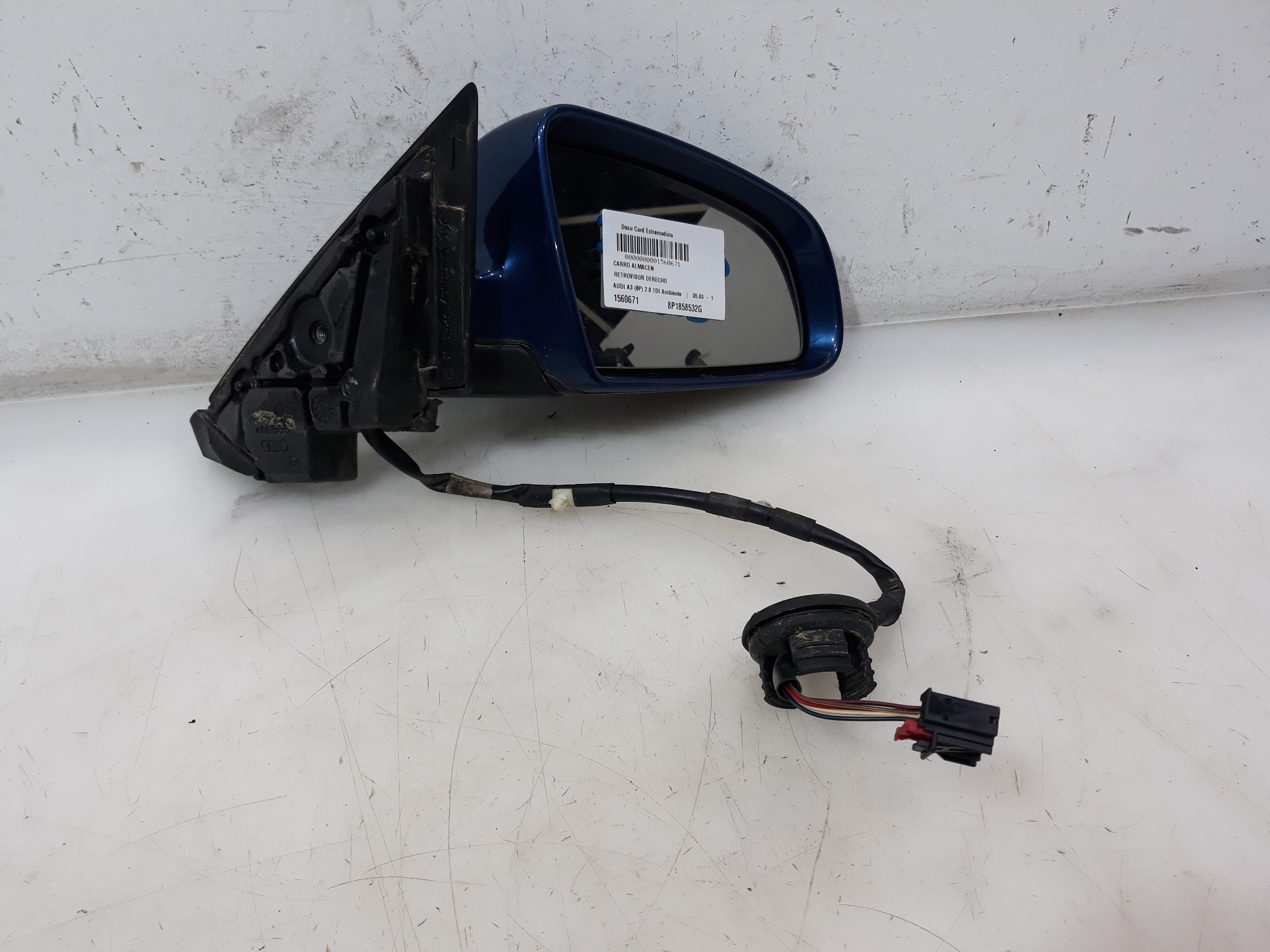 AUDI A3 8P (2003-2013) Right Side Wing Mirror 8P1858532G, 8P1858532G 23279601