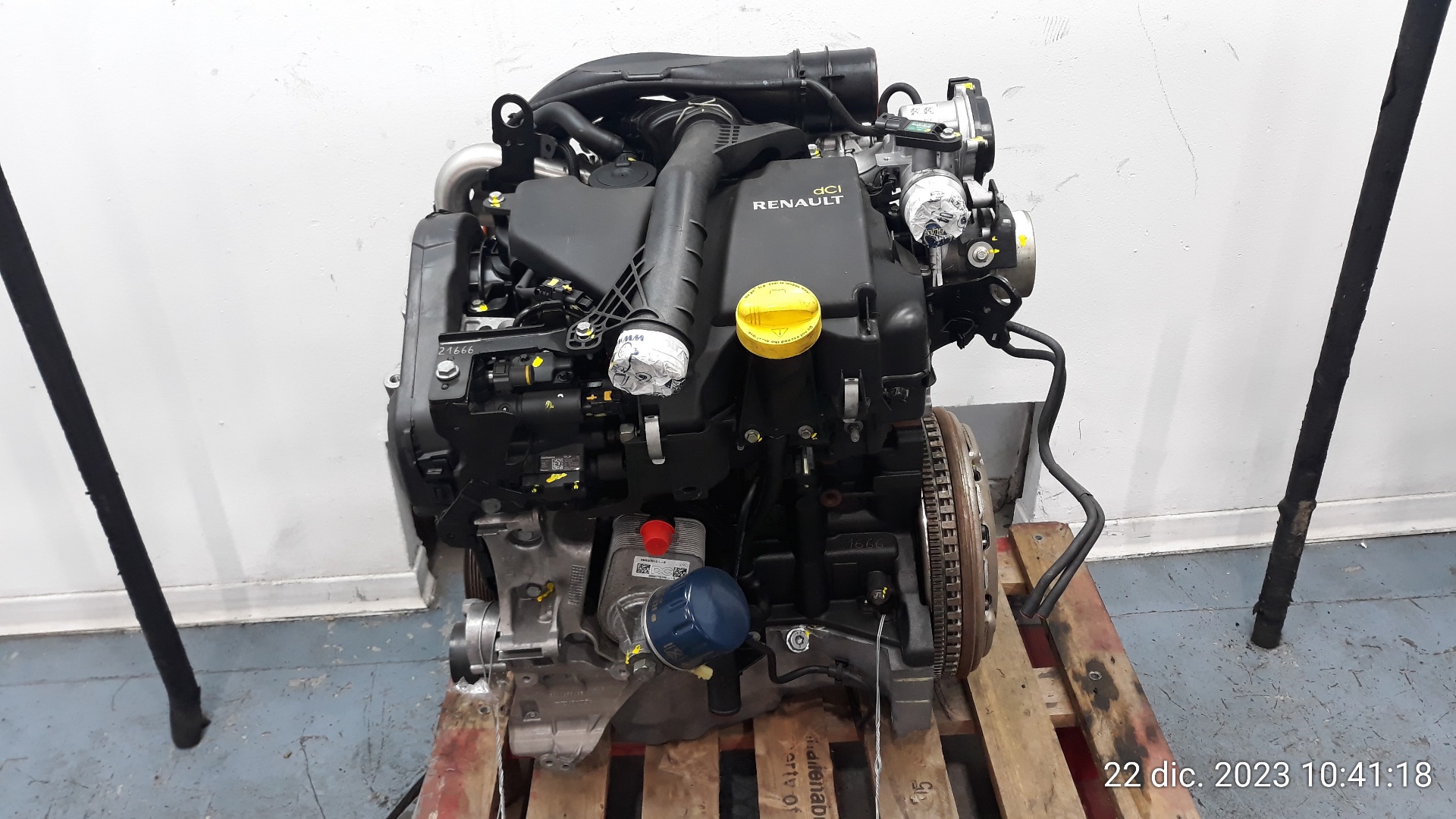 DACIA Lodgy 1 generation (2013-2024) Engine K9KR846,K9KR846 23251932