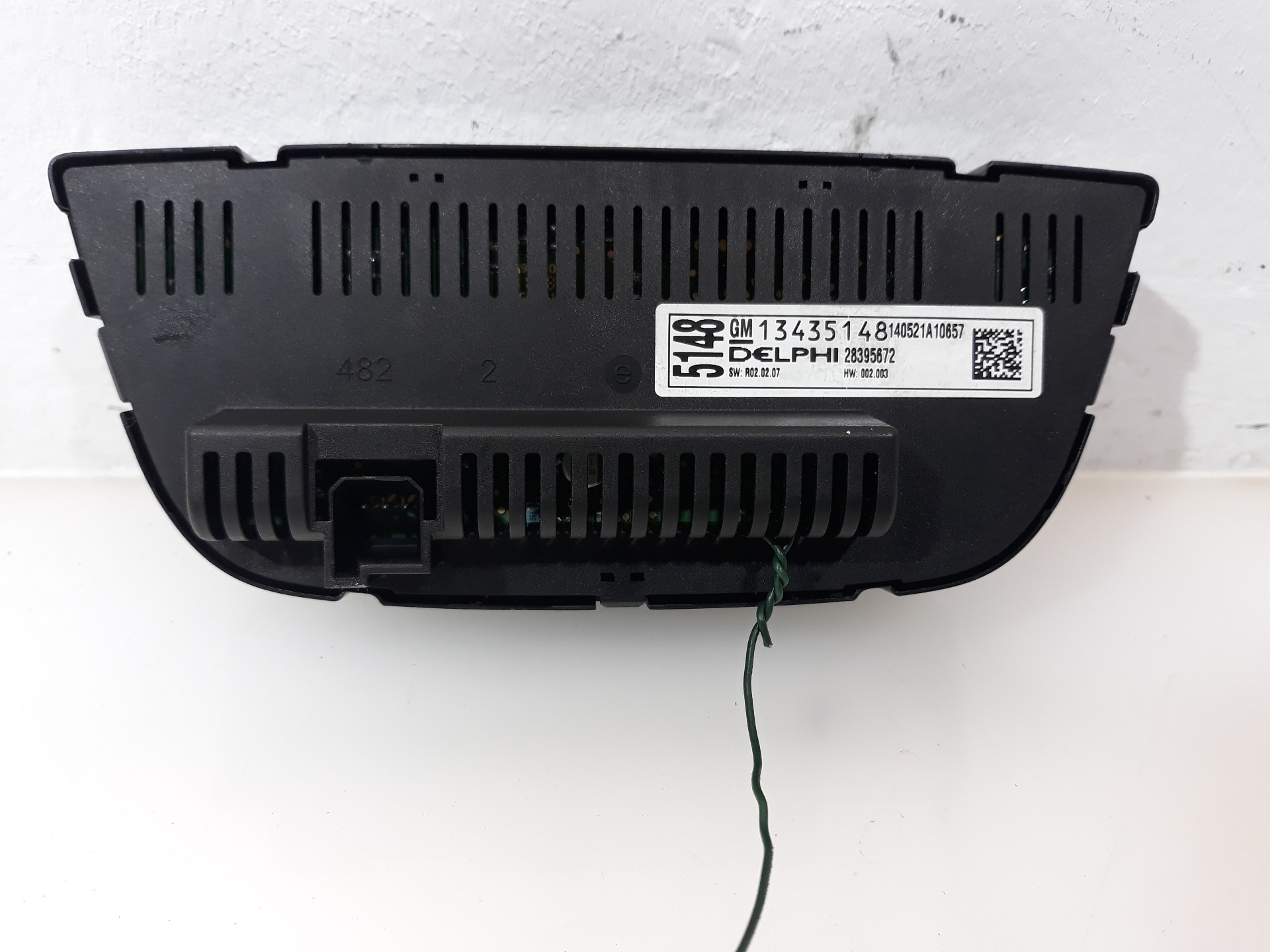 OPEL Astra J (2009-2020) Climate  Control Unit 13435148,13435148 19129234