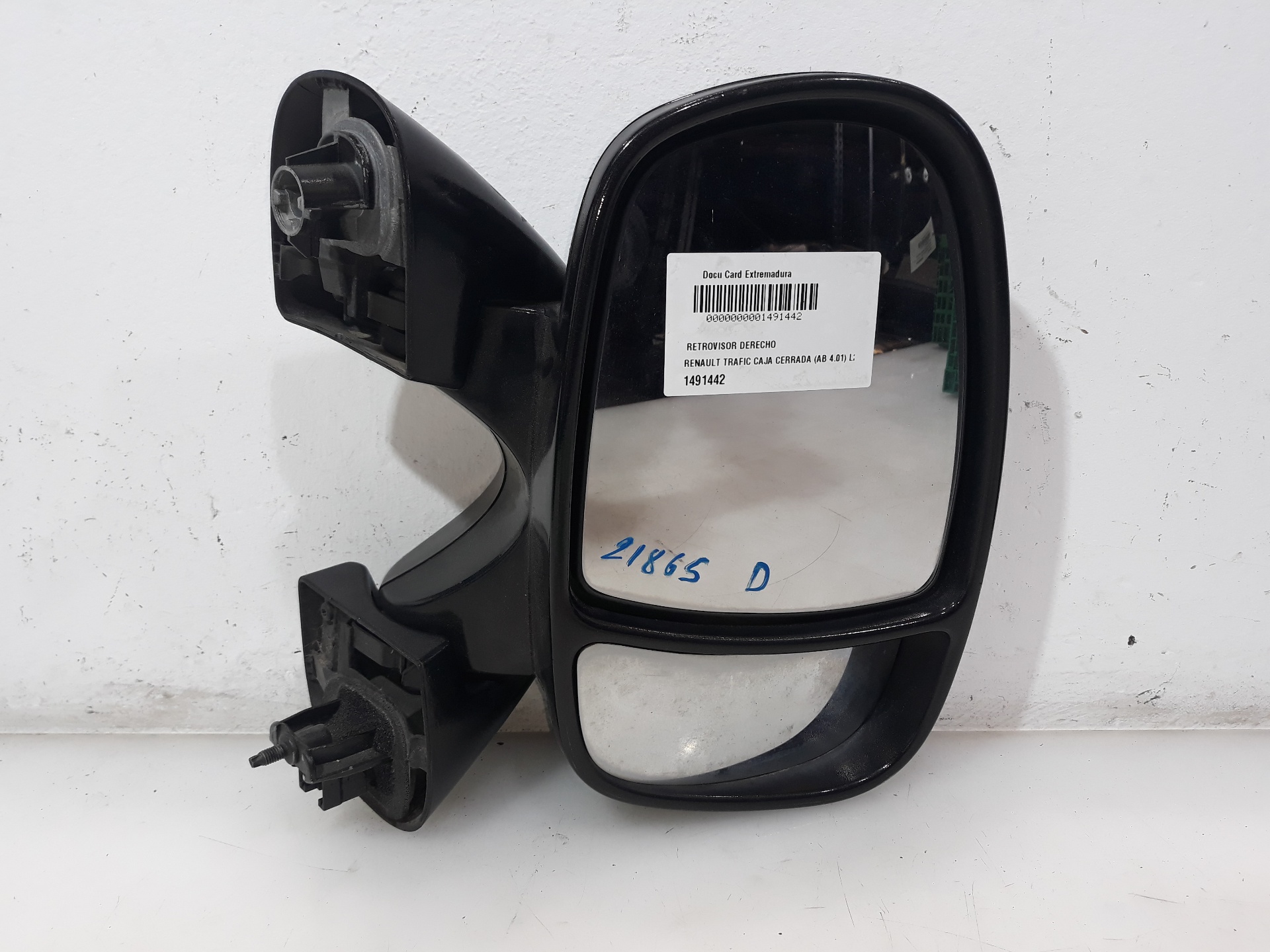 RENAULT Trafic 2 generation (2001-2015) Rétroviseur latéral droit 7701473247 19545526