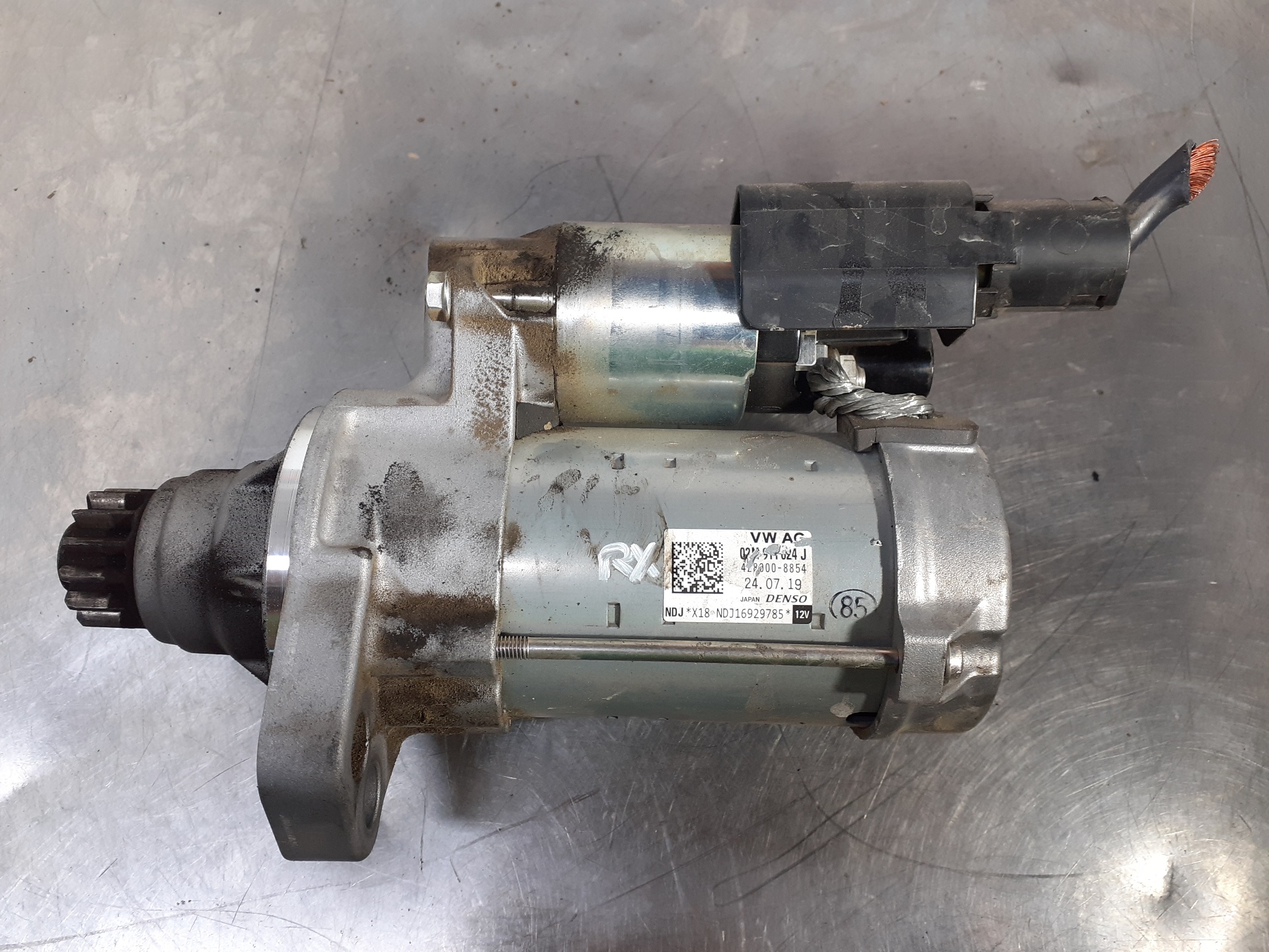 SEAT Toledo 3 generation (2004-2010) Startovací motor 02M911024J 18989929