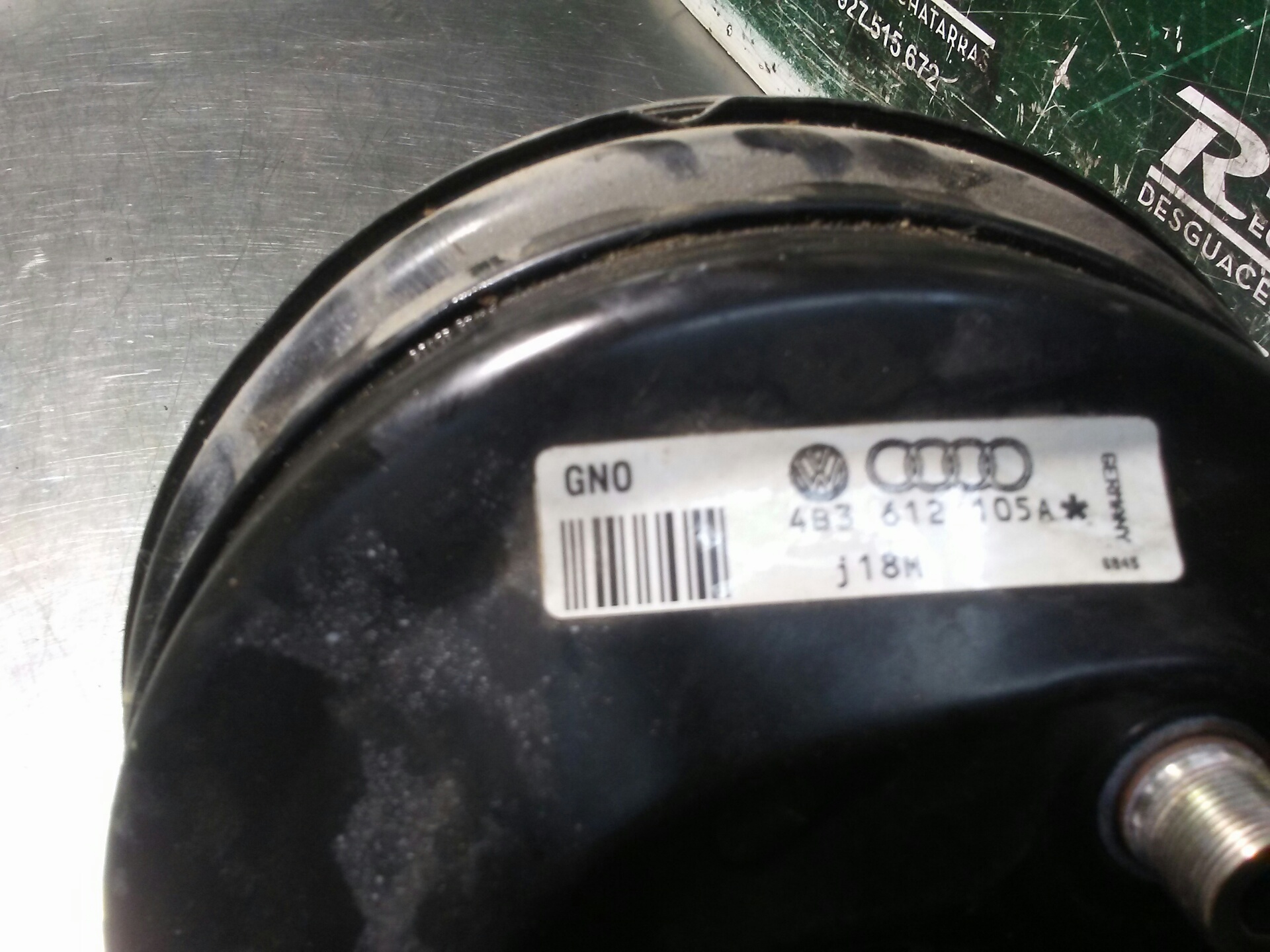 AUDI A3 8L (1996-2003) Brake Servo Booster 4B3612105A 18886769