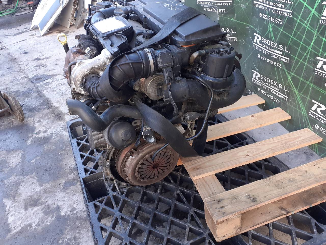 RENAULT 206 1 generation (1998-2009) Motor 8HZ 18907931