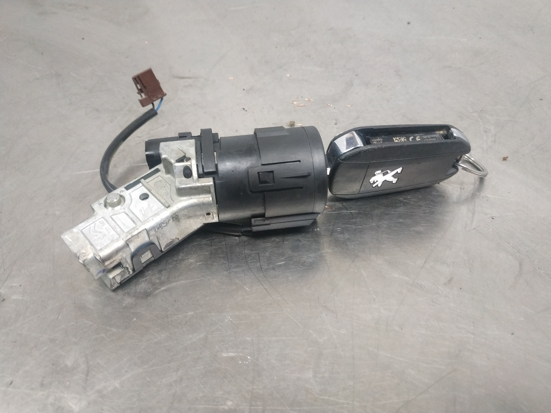Comutador de arranque 9663123380 de Peugeot 208 i (ca_, cc_) 2012-2015 - pieza usada