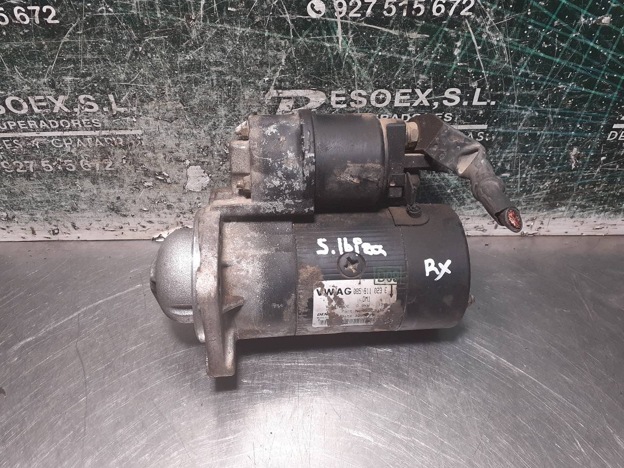 SEAT Cordoba 1 generation (1993-2003) Starter Motor 085911023E 18821786