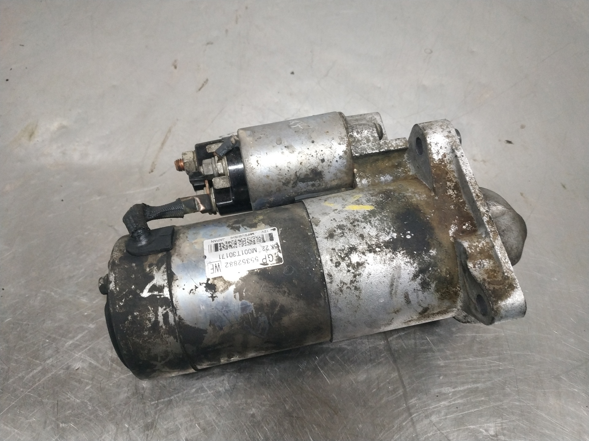 Motorino di avviamento 55352882 de Opel Zafira 2005-2010 - pieza usada