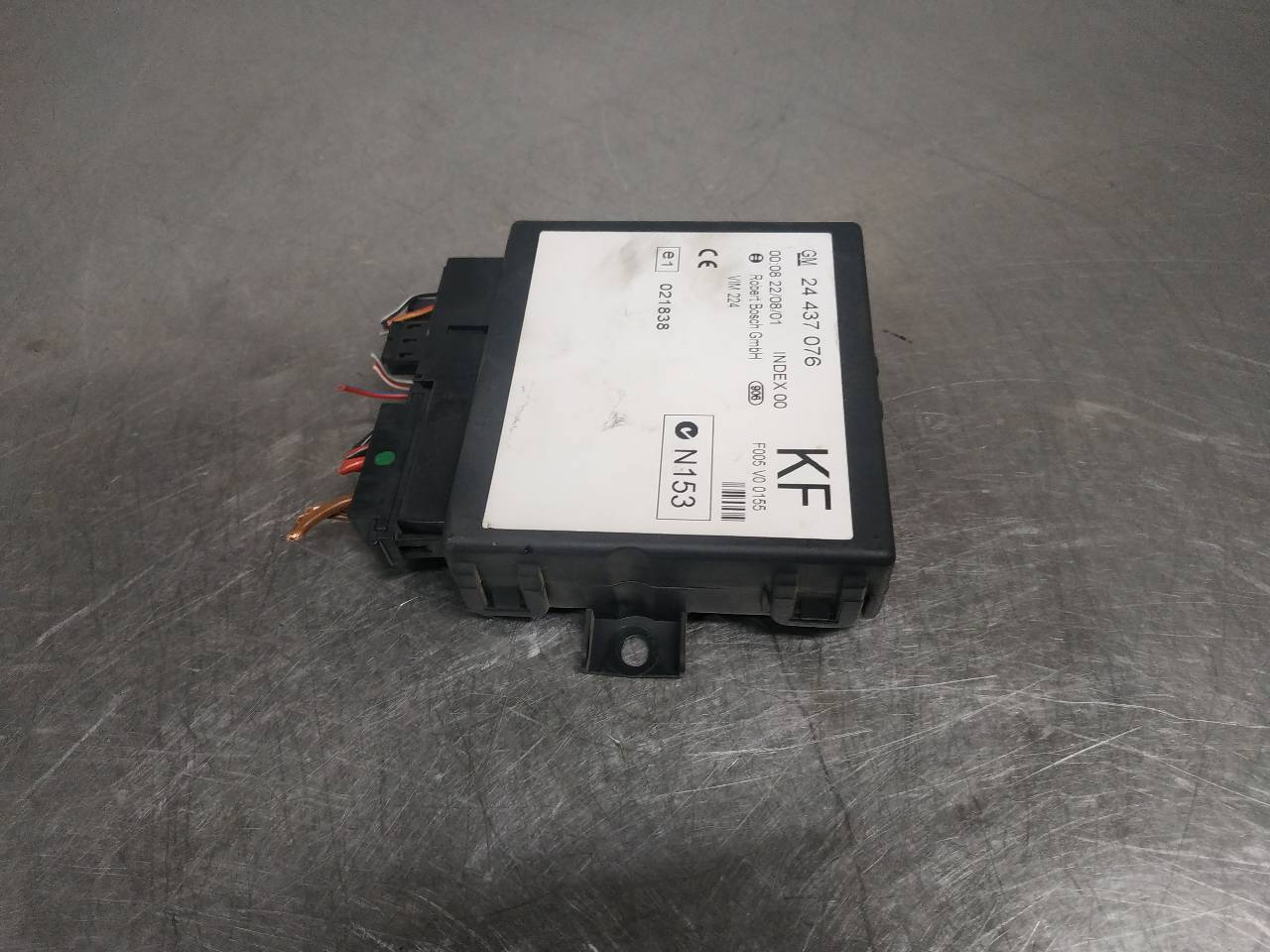 Módulo electronico Z16XE 24437076 de Opel Astra 1998-2003 - pieza usada