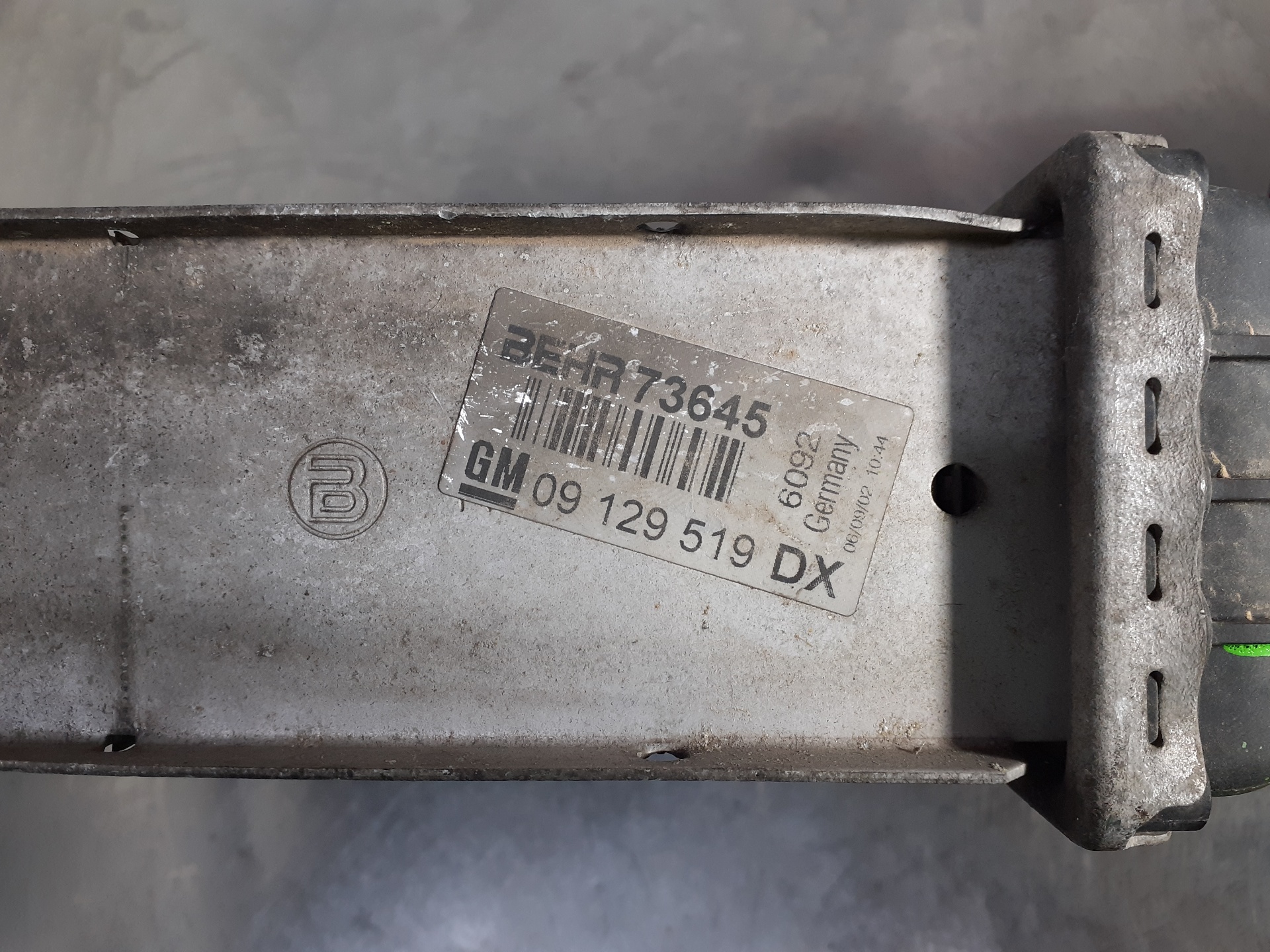 PEUGEOT Astra H (2004-2014) Радіатор міжкулерного охолодження 73645 18983651
