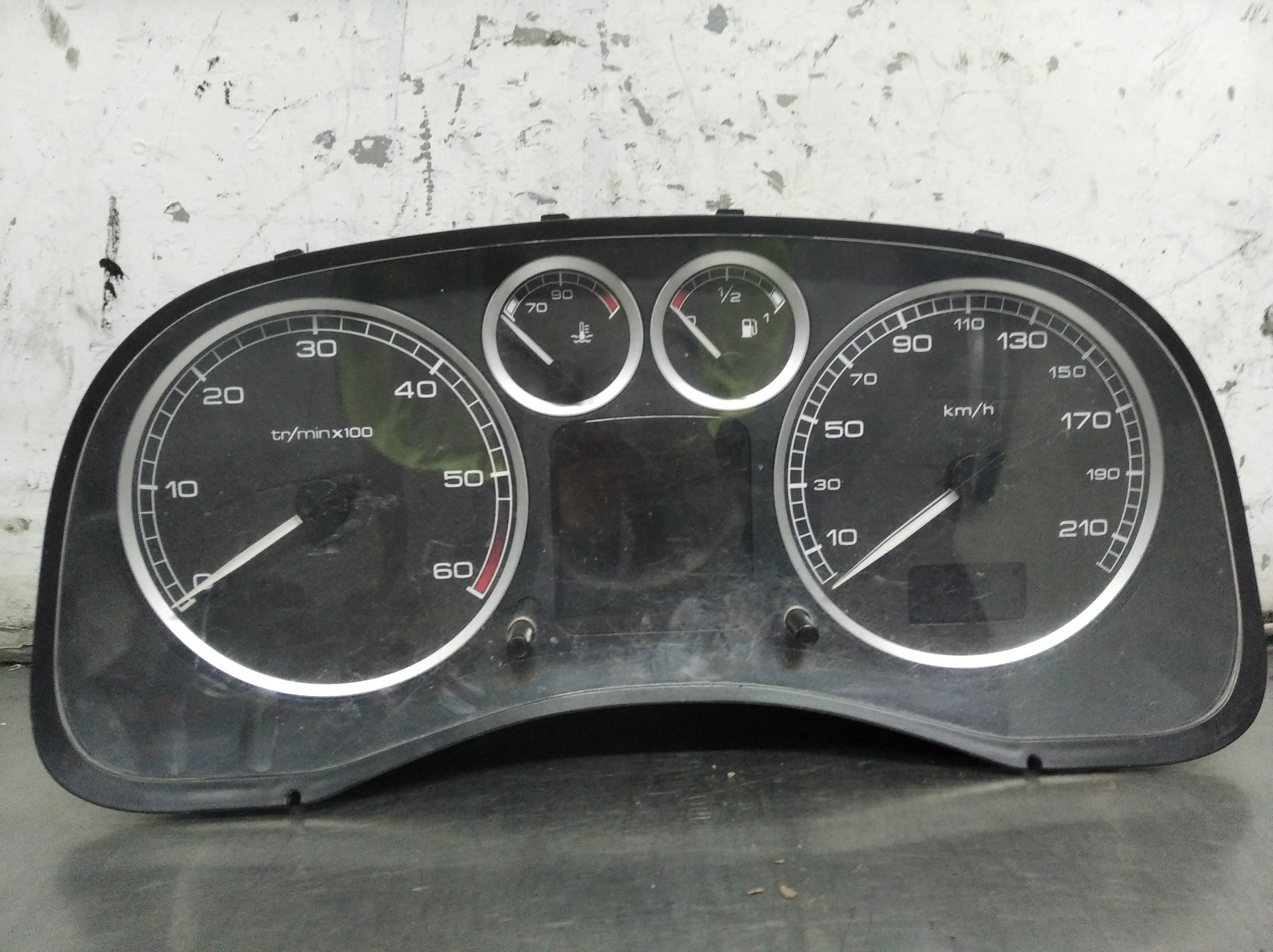 PEUGEOT 307 1 generation (2001-2008) Speedometer 9655476580 27318906