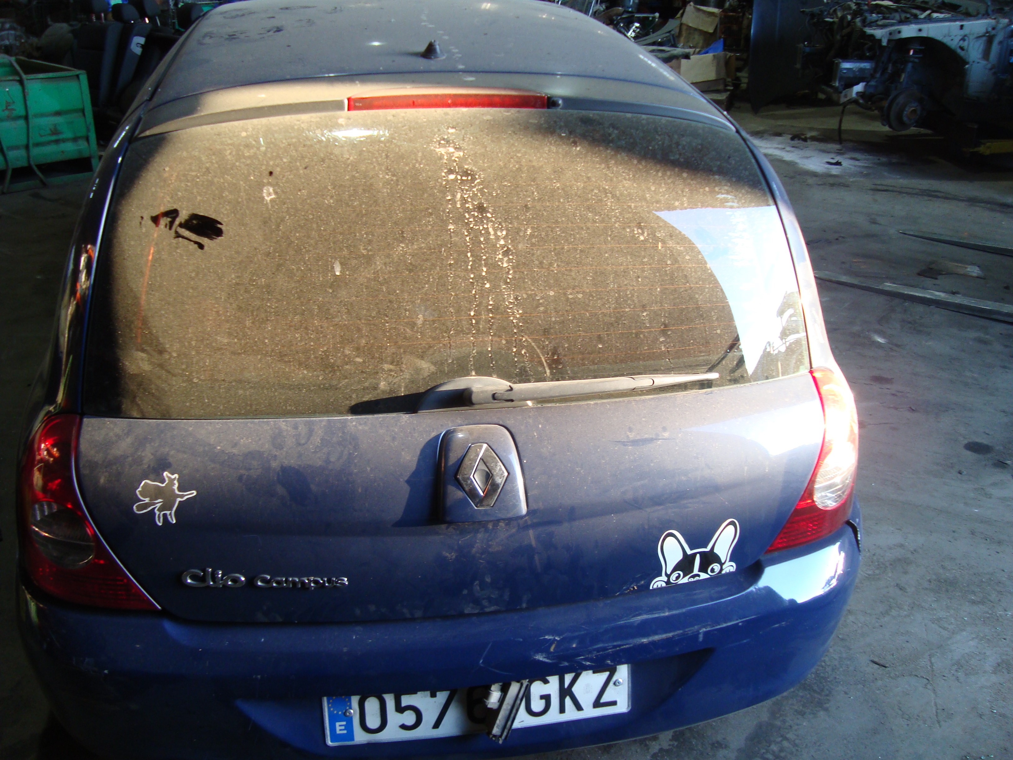 RENAULT Clio 2 generation (1998-2013) Задня права дверцята 18843828