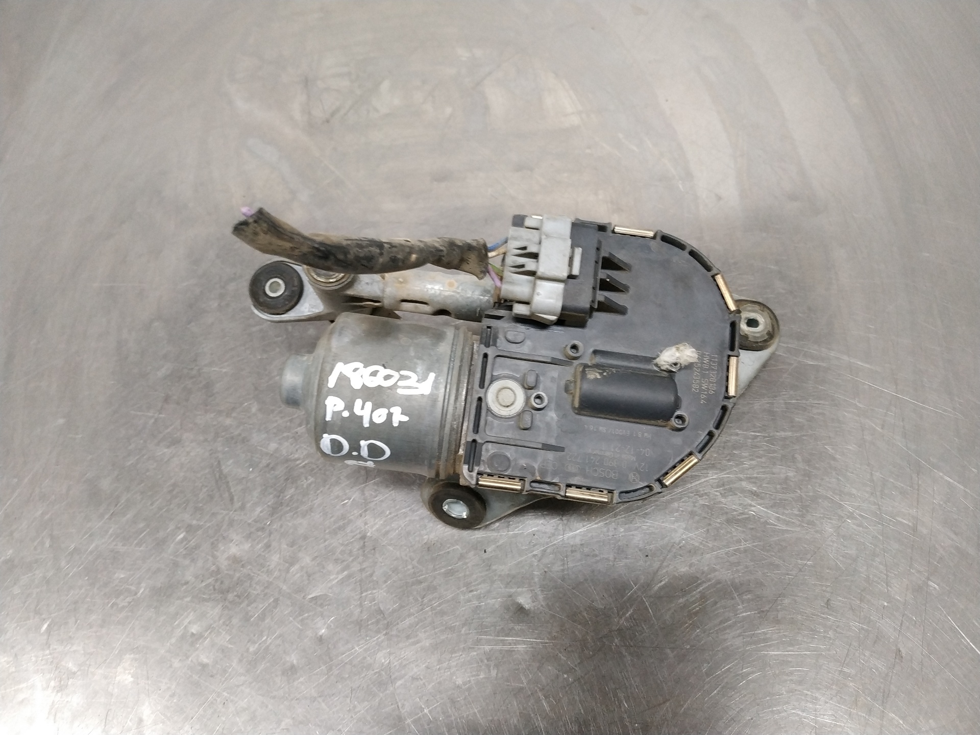 Motor limpia delantero RHR 0390241722 de Peugeot 407 (6d_) 2004-2010