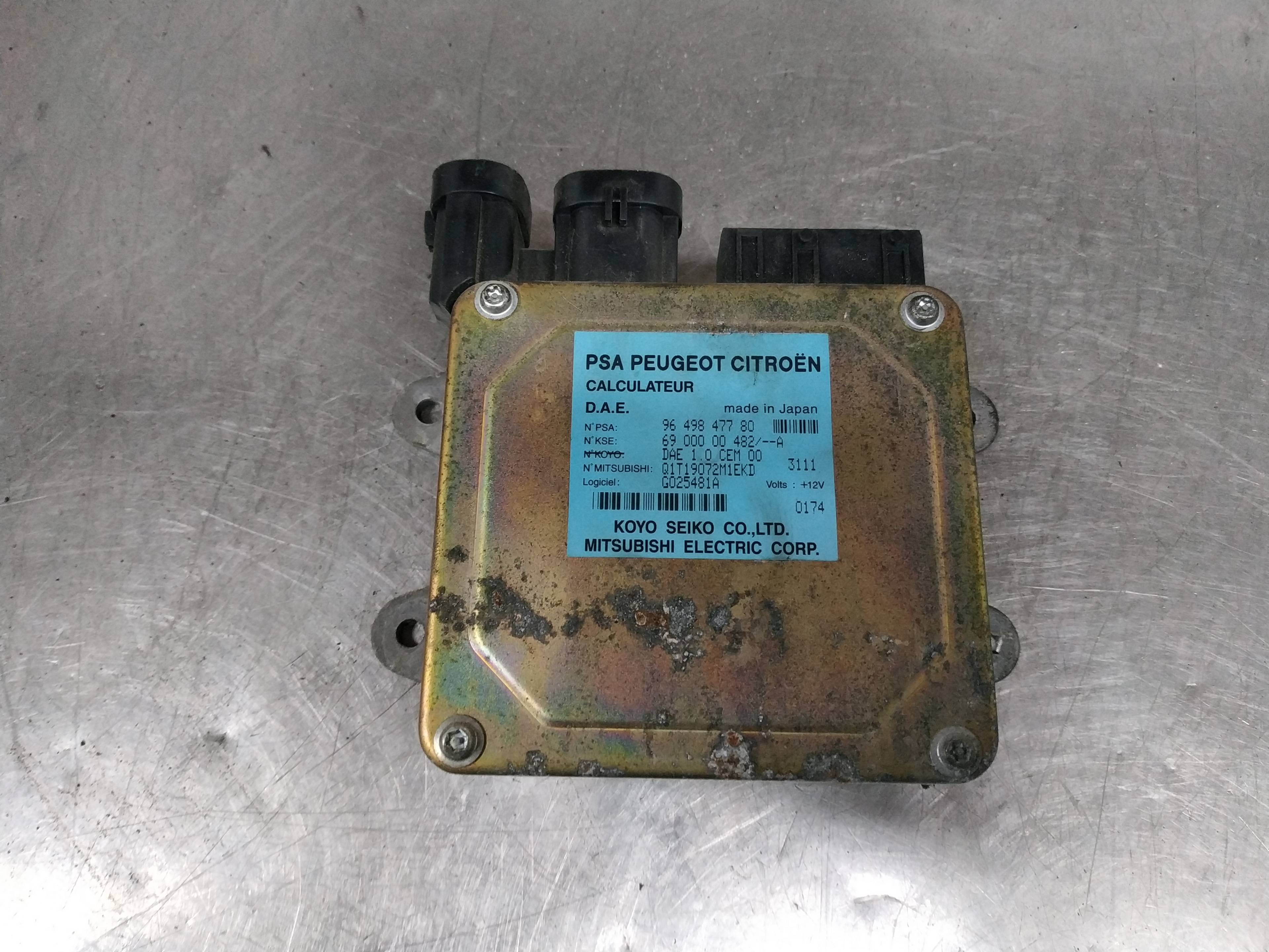 Módulo electronico KFV 9649847780 de Citroen C3 pluriel (hb_) 2003-2011 - pieza usada