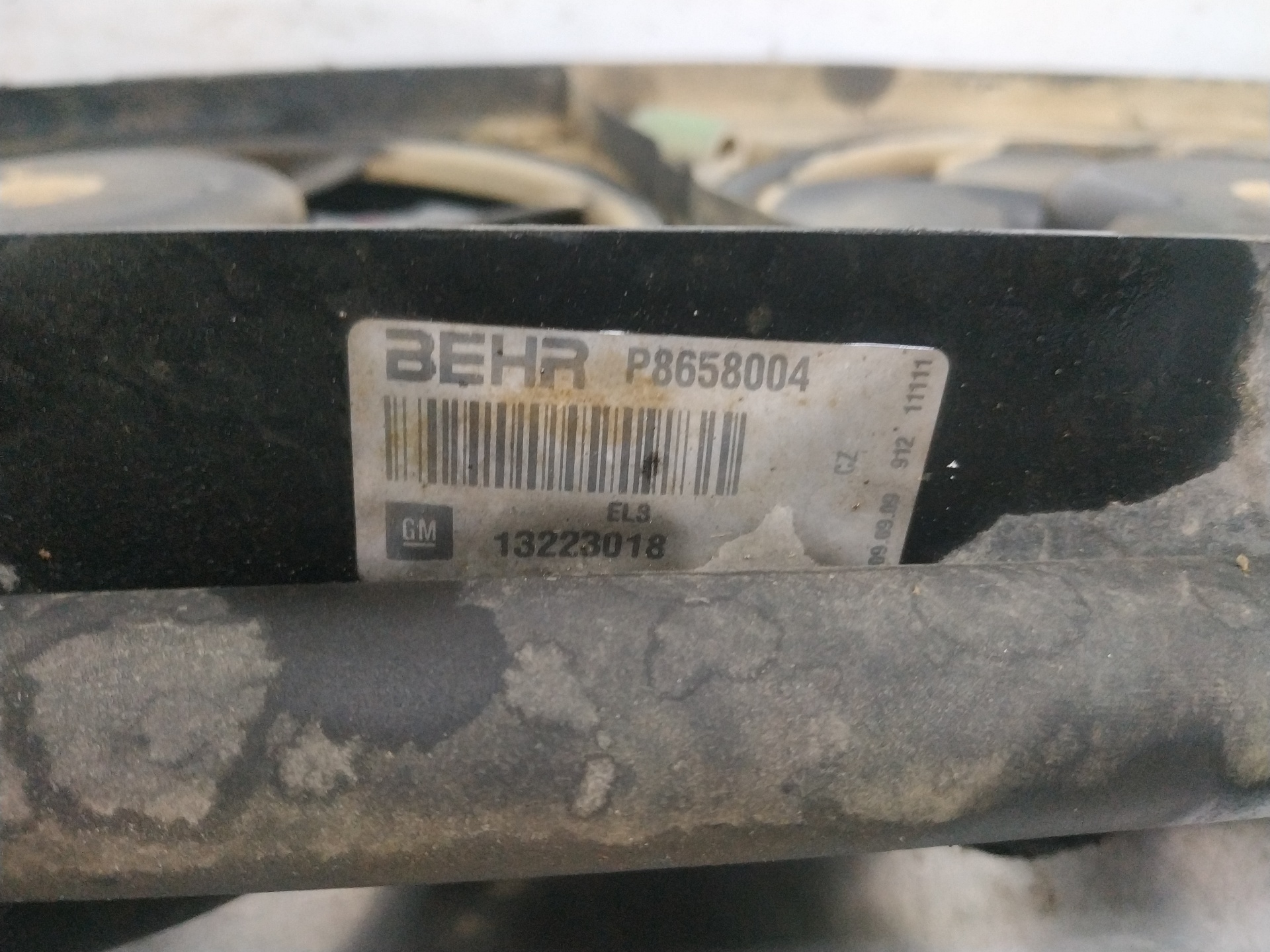 Electroventilador 13223018 de Opel Insignia 2008-2011 - pieza usada