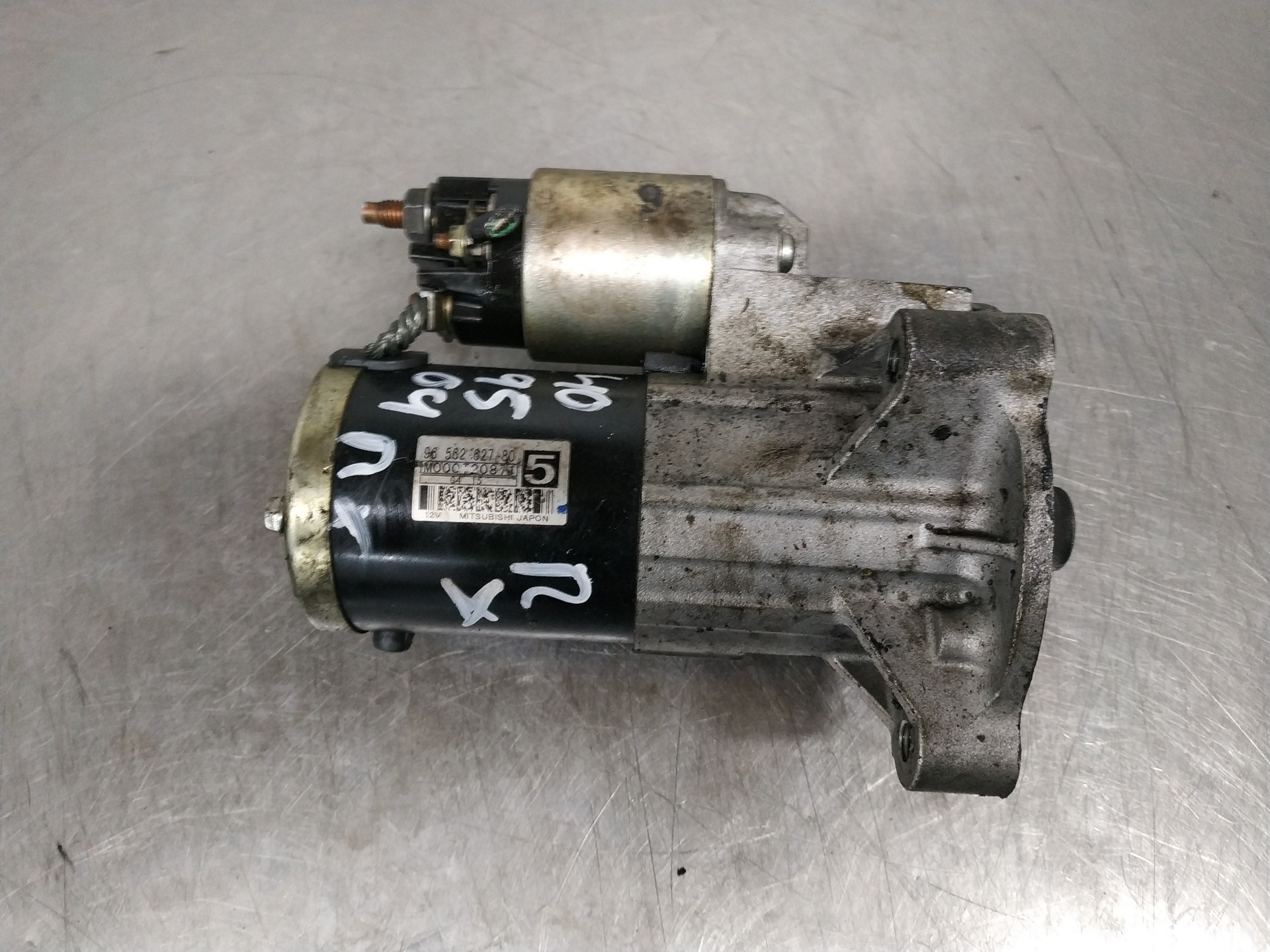 VAUXHALL 206 1 generation (1998-2009) Starter Motor 9656262780 23613056