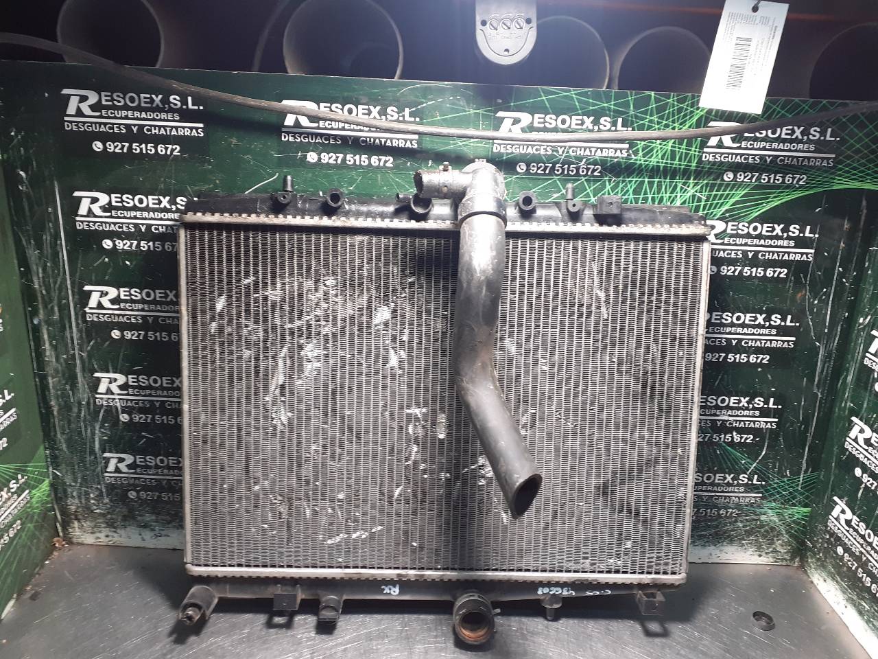 CITROËN C5 1 generation (2001-2008) Air Con Radiator 9635989980 18922922