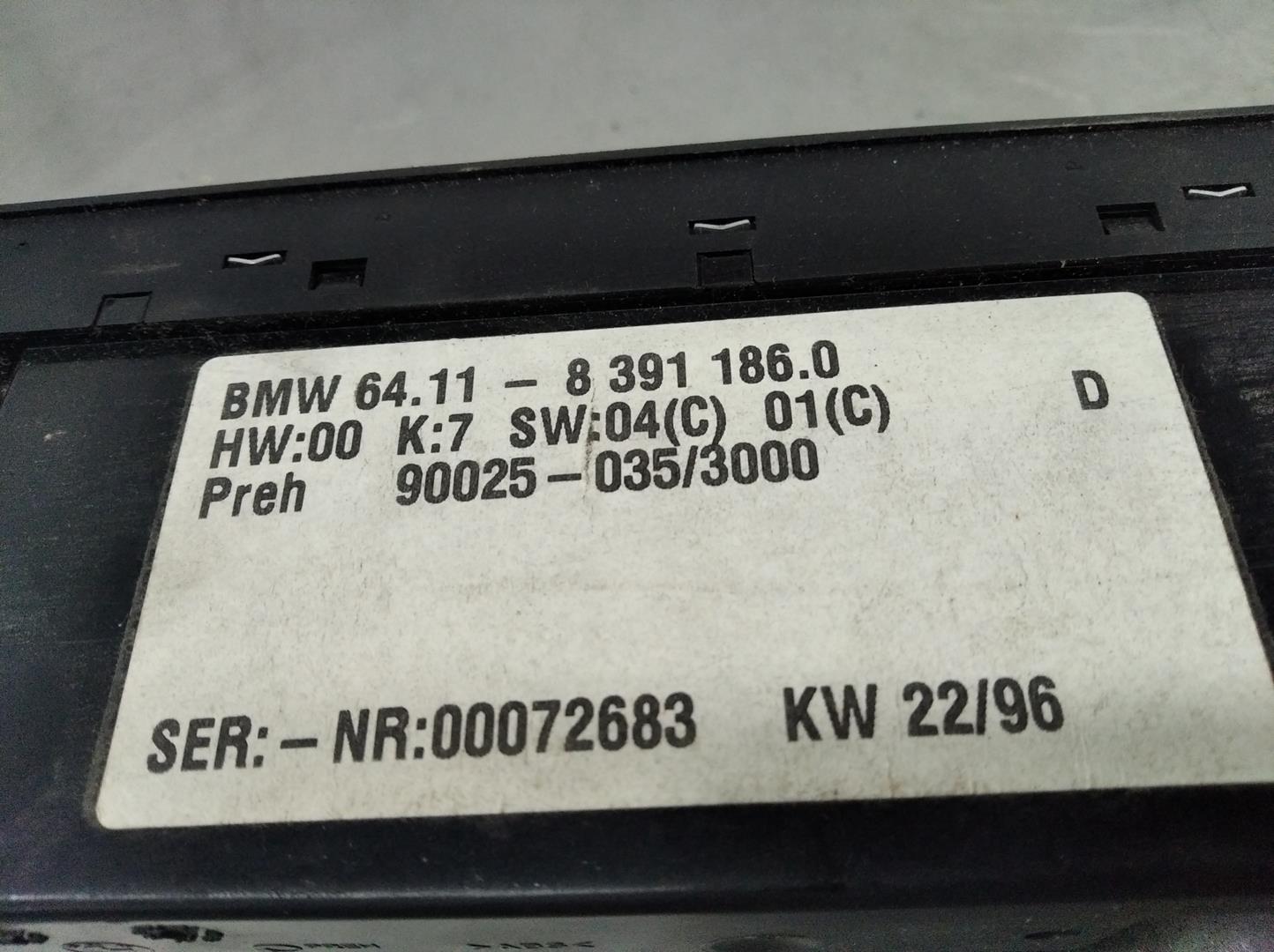 BMW 5 Series E39 (1995-2004) Klimato kontrolės (klimos) valdymas 641183911860 19175837