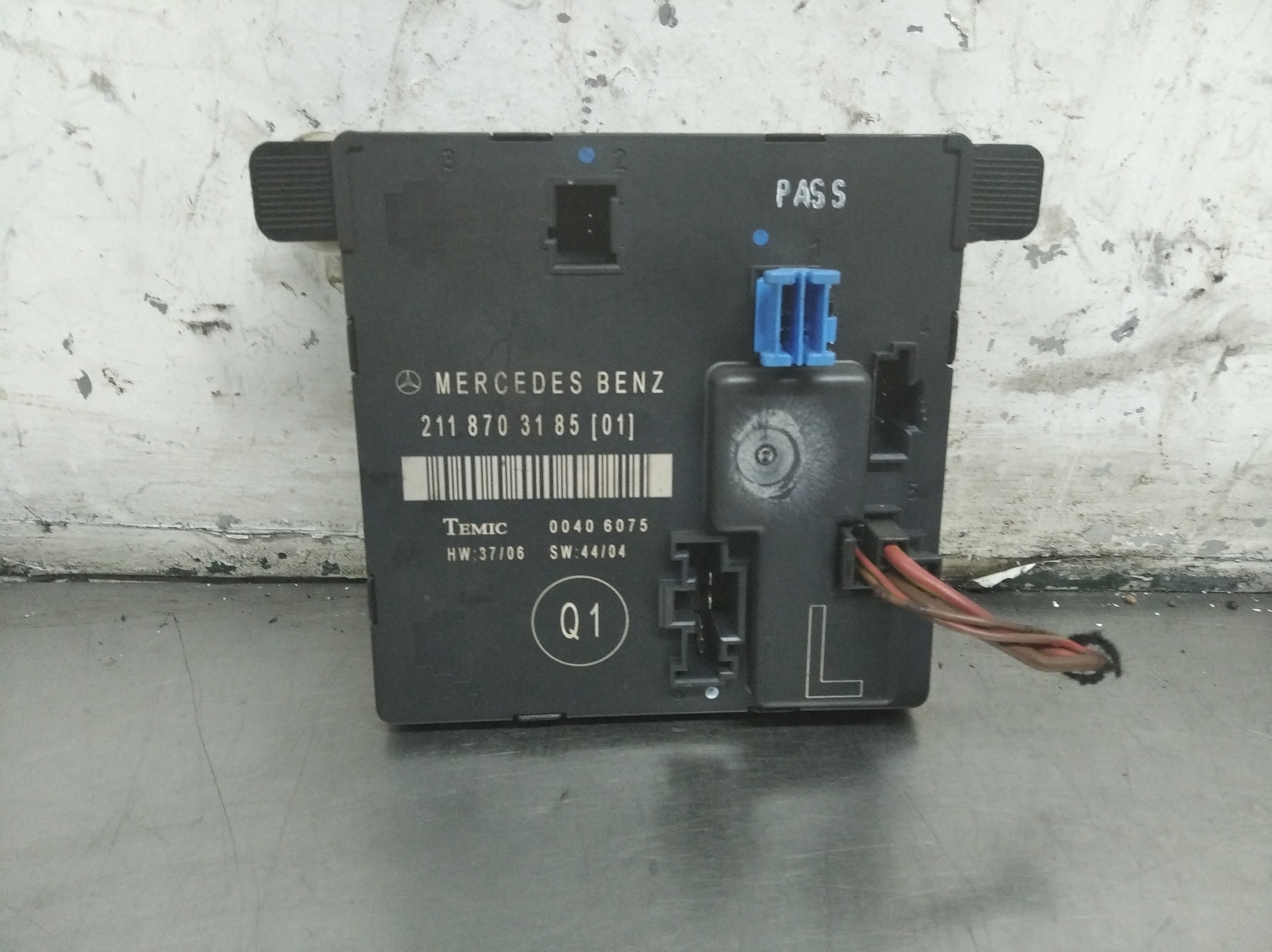 MERCEDES-BENZ E-Class W211/S211 (2002-2009) Other Control Units 2118703185 19175631