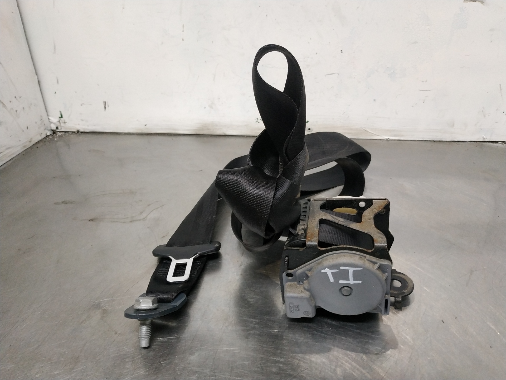 CITROËN DS4 1 generation (2010-2016) Rear Left Seatbelt 96871541XX 19134872