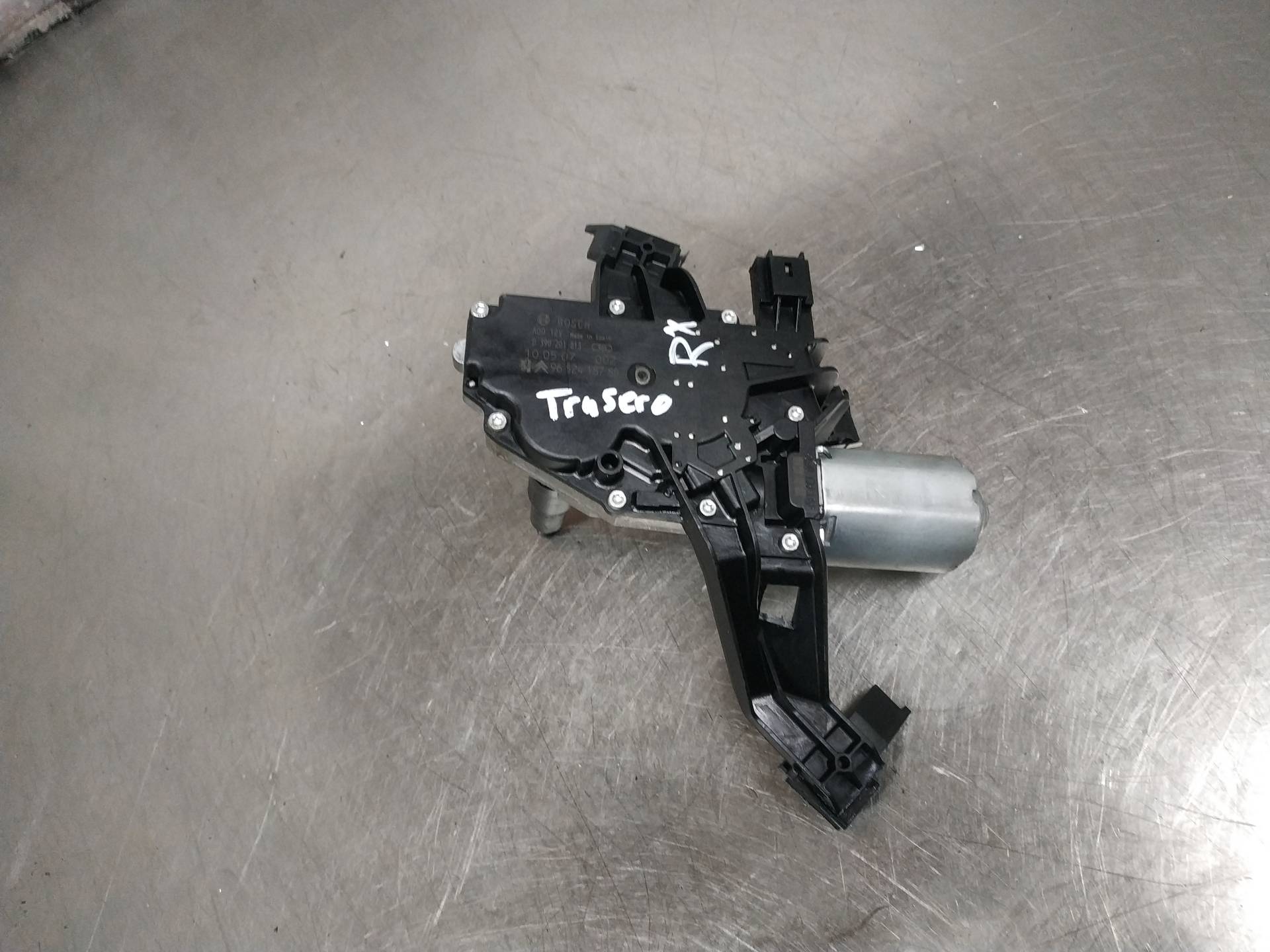 PEUGEOT 207 1 generation (2006-2009) Tailgate  Window Wiper Motor 9652418780 27254815