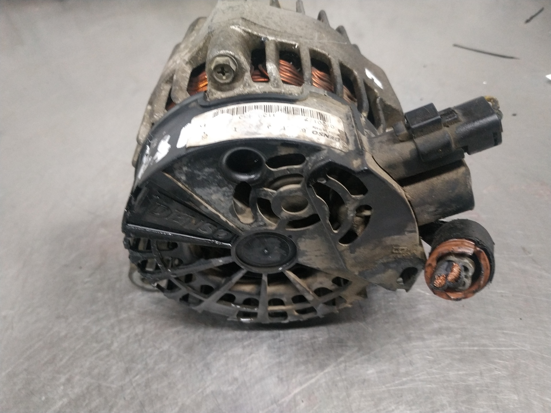 FORD 206 1 generation (1998-2009) Alternator 9641398480 23613177