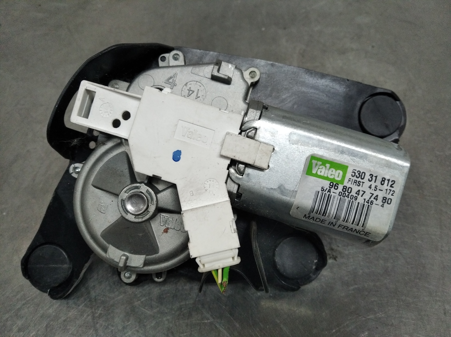 CITROËN DS4 1 generation (2010-2016) Tailgate  Window Wiper Motor 9680477480 23609796