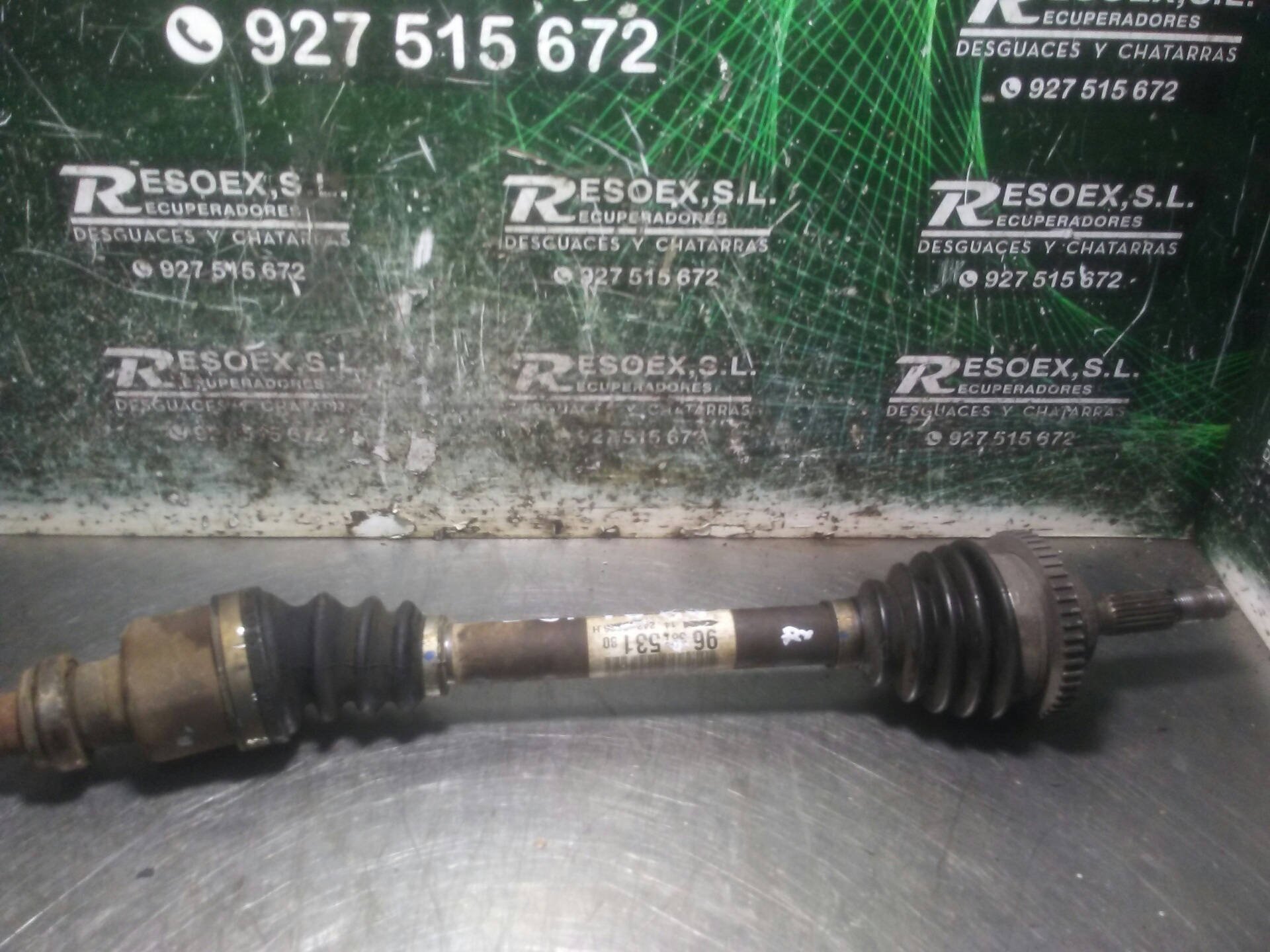 RENAULT 206 1 generation (1998-2009) Front Right Driveshaft 9638753180 18907866