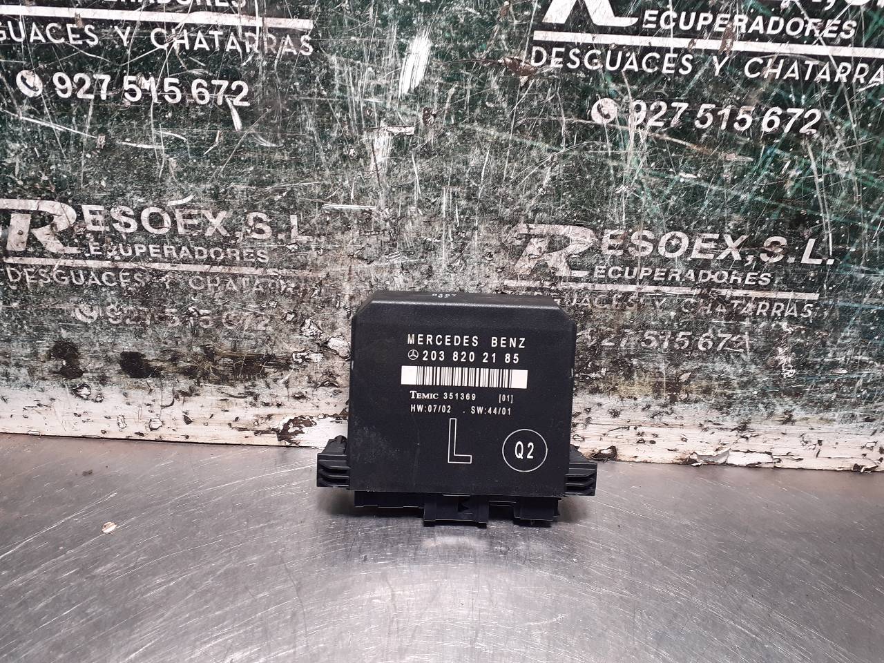 MERCEDES-BENZ C-Class W203/S203/CL203 (2000-2008) Other Control Units 2038202185 18925206