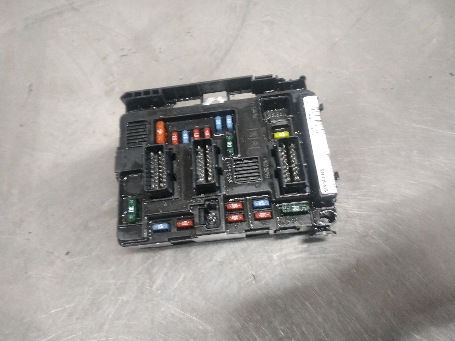 CITROËN C3 1 generation (2002-2010) Fuse Box 9643498780 24858771