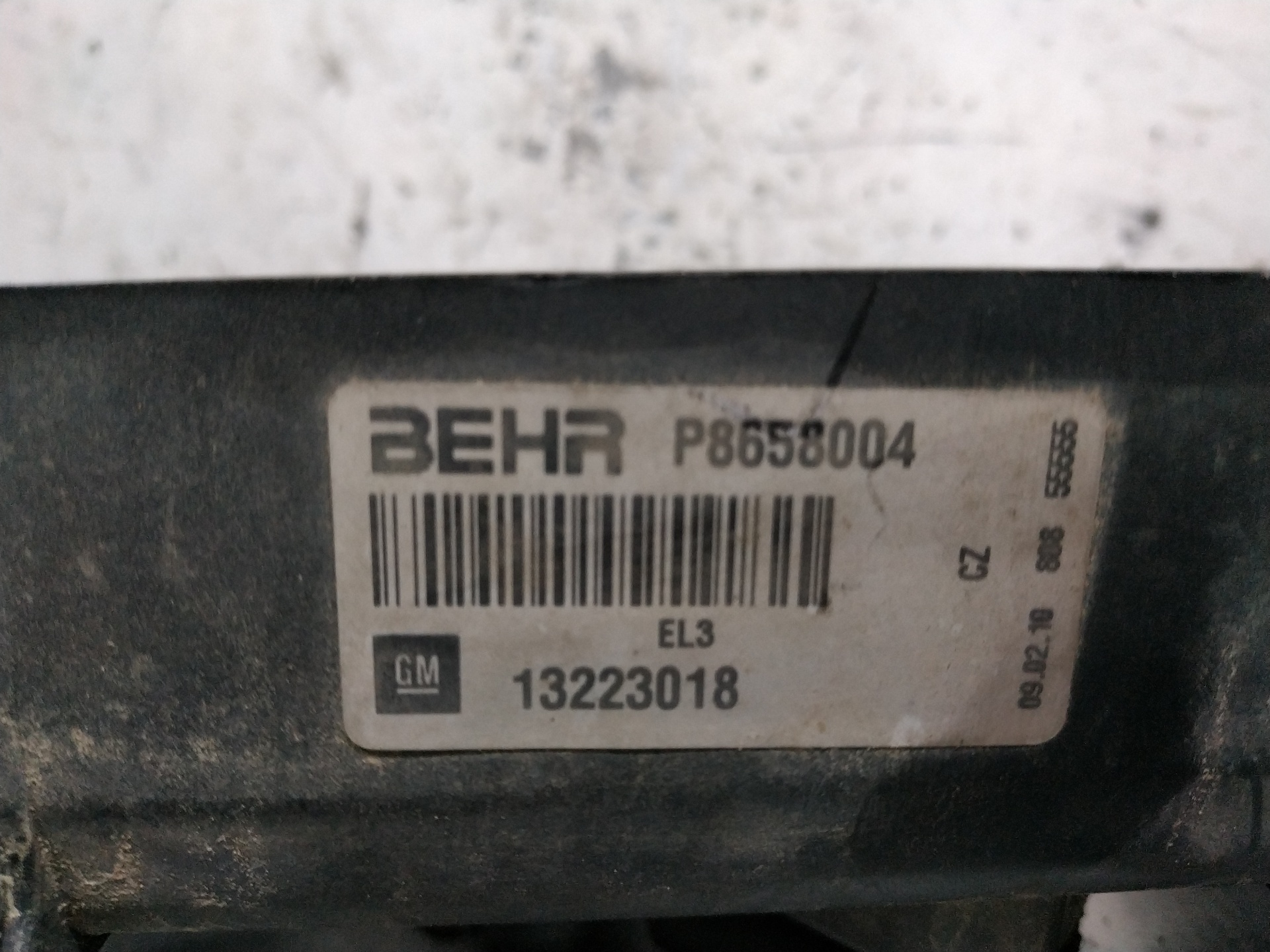 Electroventilador A20DTH 13223018 de Opel Insignia 2008-2011 - pieza usada