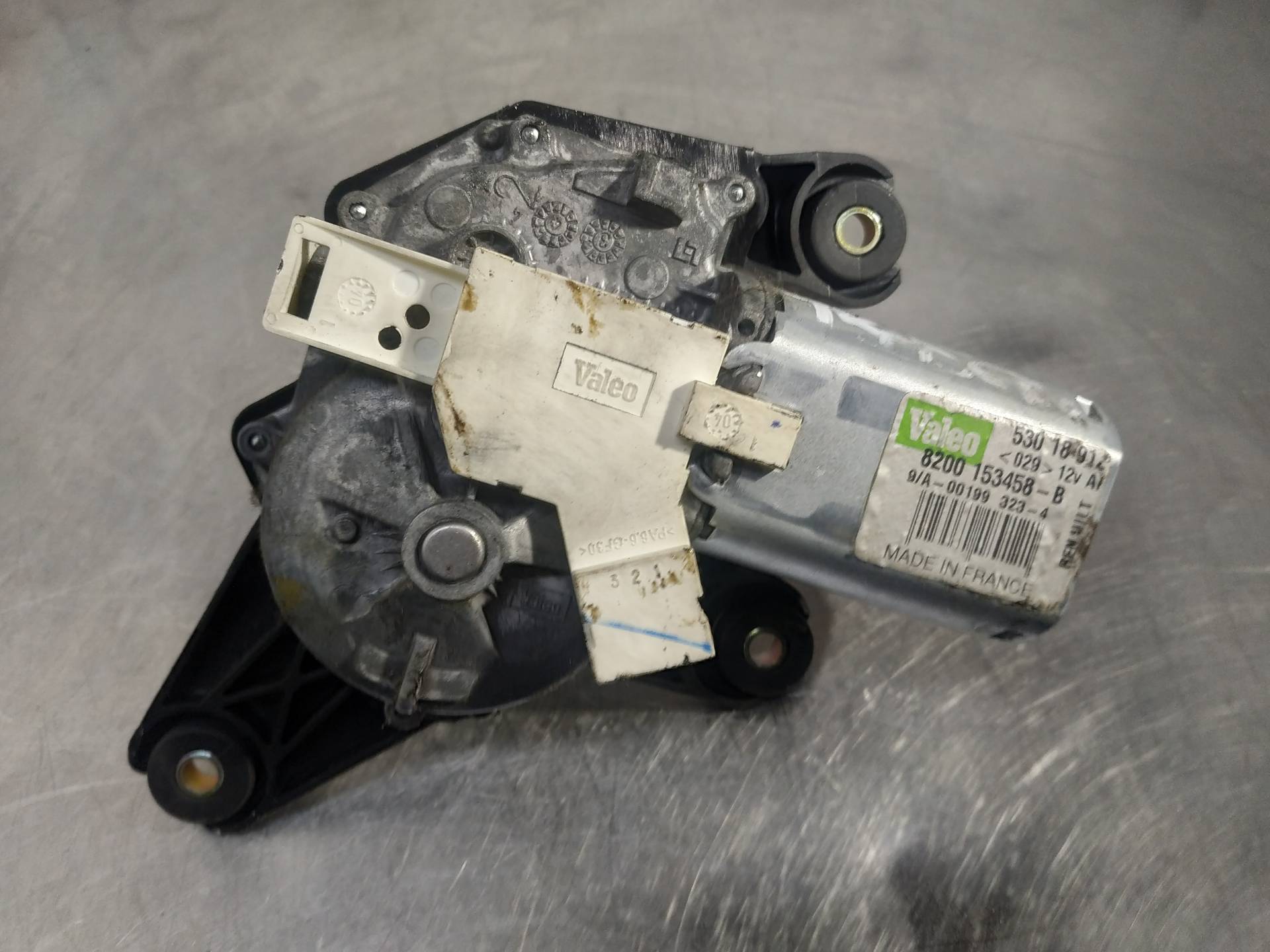 INFINITI Megane 2 generation (2002-2012) Tailgate  Window Wiper Motor 8200153458B 19056116