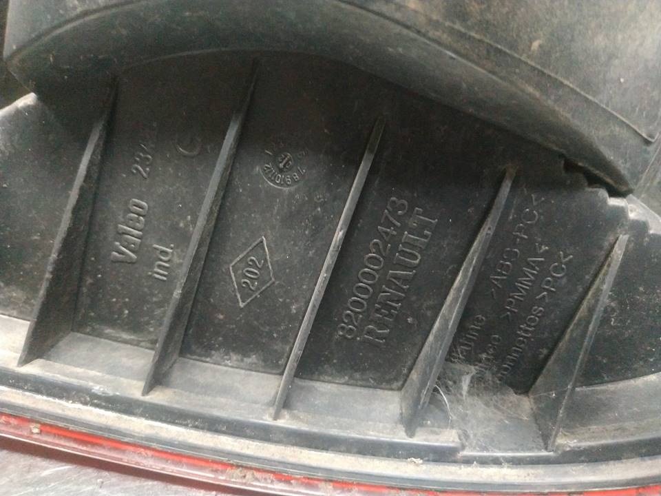 Rear lamp lh 8200002473 de Renault Laguna ii (bg0/1_) 2001-2007