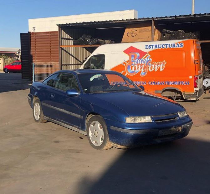 OPEL Calibra 1 generation (1990-2001) Сонцезахисний козирок з лівого боку 27318888