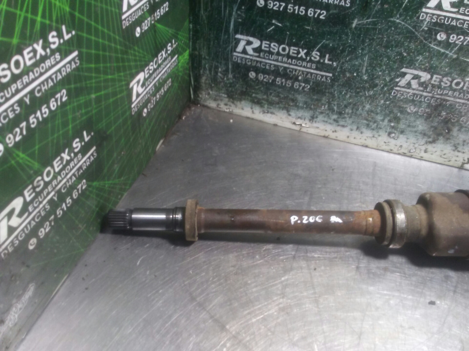 RENAULT 206 1 generation (1998-2009) Front Right Driveshaft 9638753180 18907866