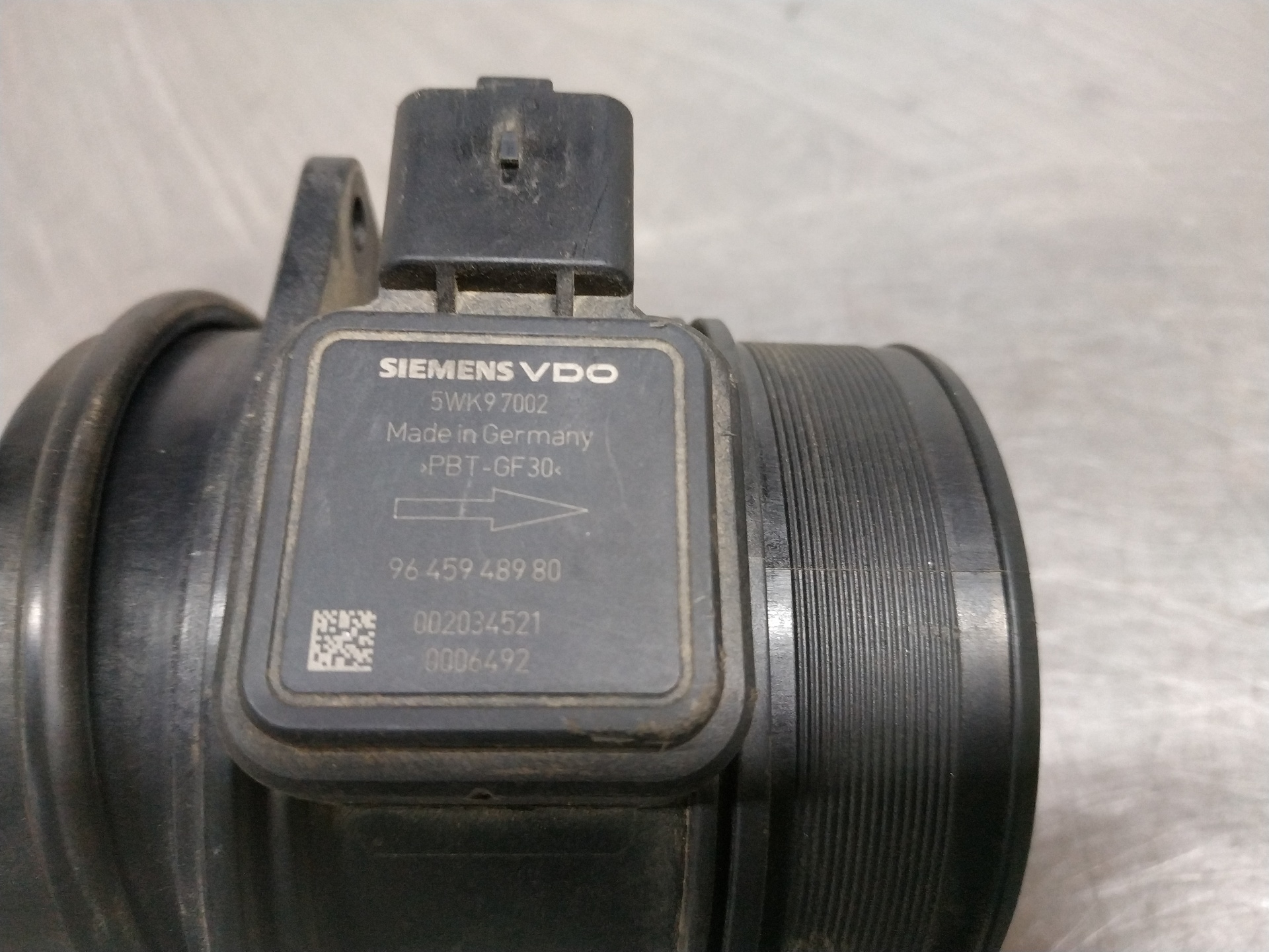 Caudalímetro RHR 9645948980 de Peugeot 407 (6d_) 2004-2010 - pieza usada