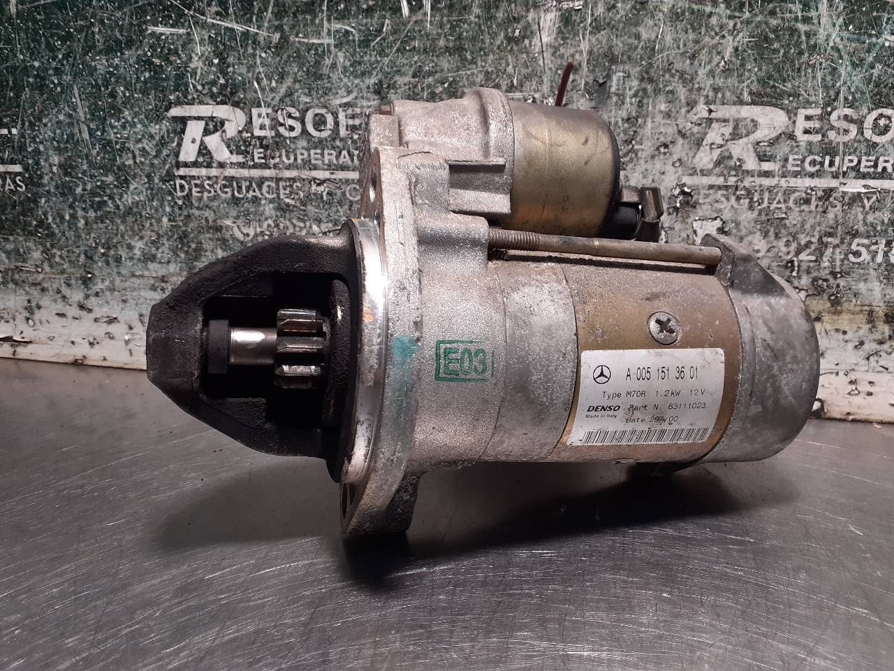 MERCEDES-BENZ CLK AMG GTR C297 (1997-1999) Starter Motor A0051513601 18958545