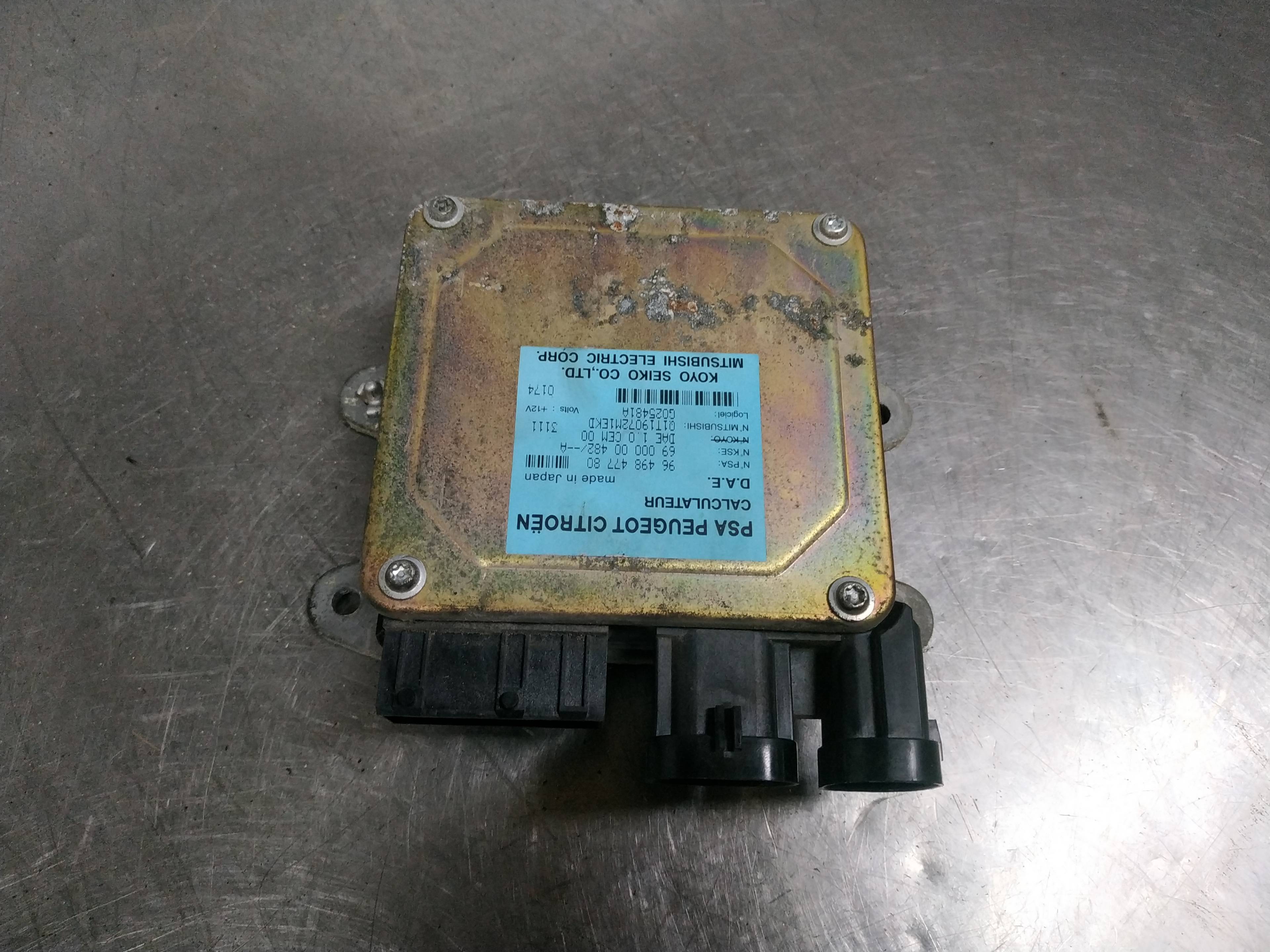 Módulo electronico KFV 9649847780 de Citroen C3 pluriel (hb_) 2003-2011