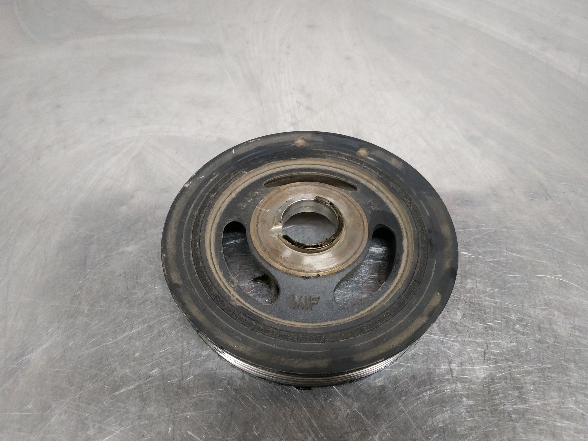 Polea cigueñal 9HX 9654961080 de Peugeot 207/207+ (wa_, wc_) 2006-2015 - pieza usada