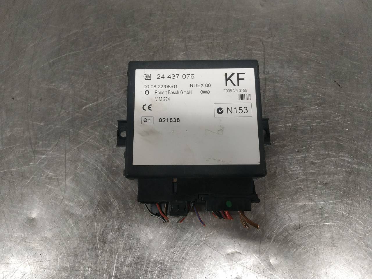 Módulo electronico Z16XE 24437076 de Opel Astra 1998-2003