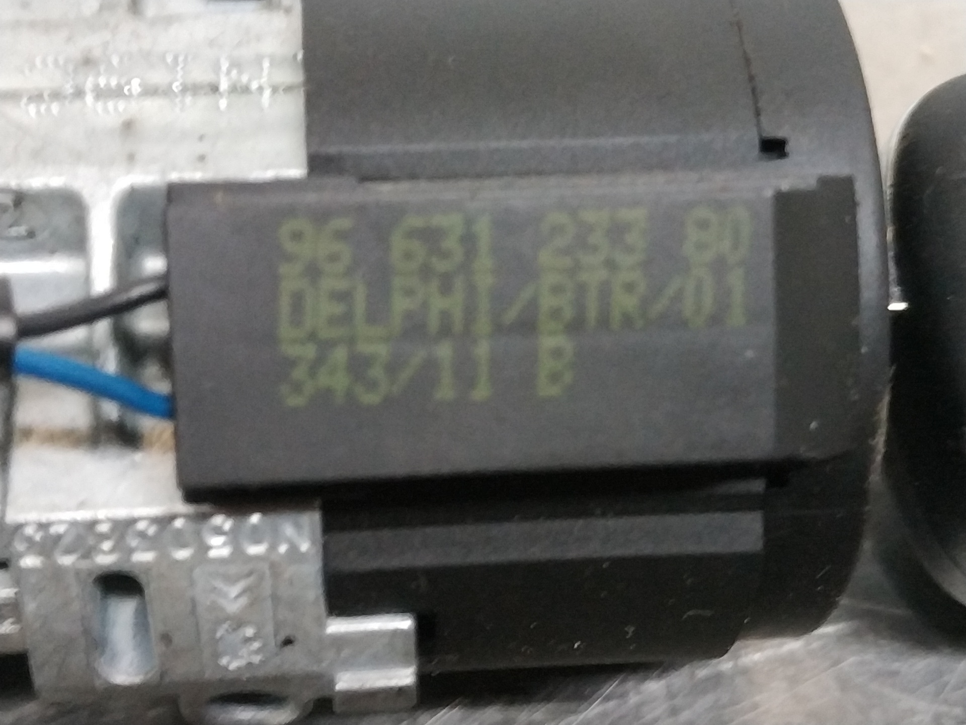 Comutador de arranque 9663123380 de Citroen C4 2010-2011 - pieza usada