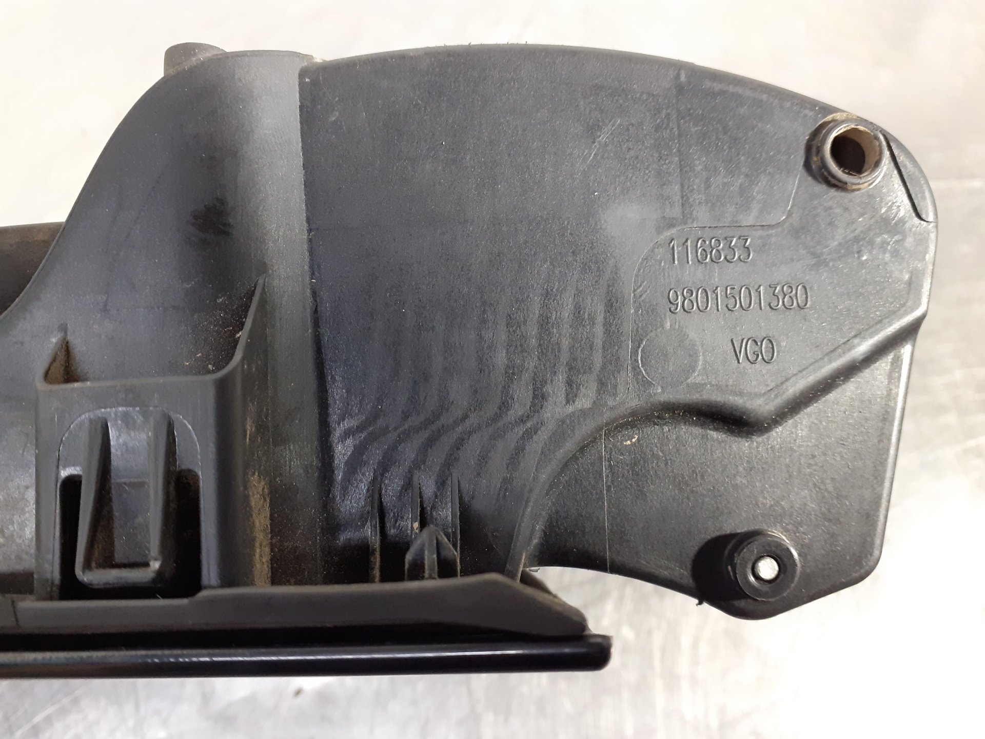 Tapa exterior combustible BH02 9801501380 de Citroen C4 cactus 2014-2014 con 68320 km - pieza usada