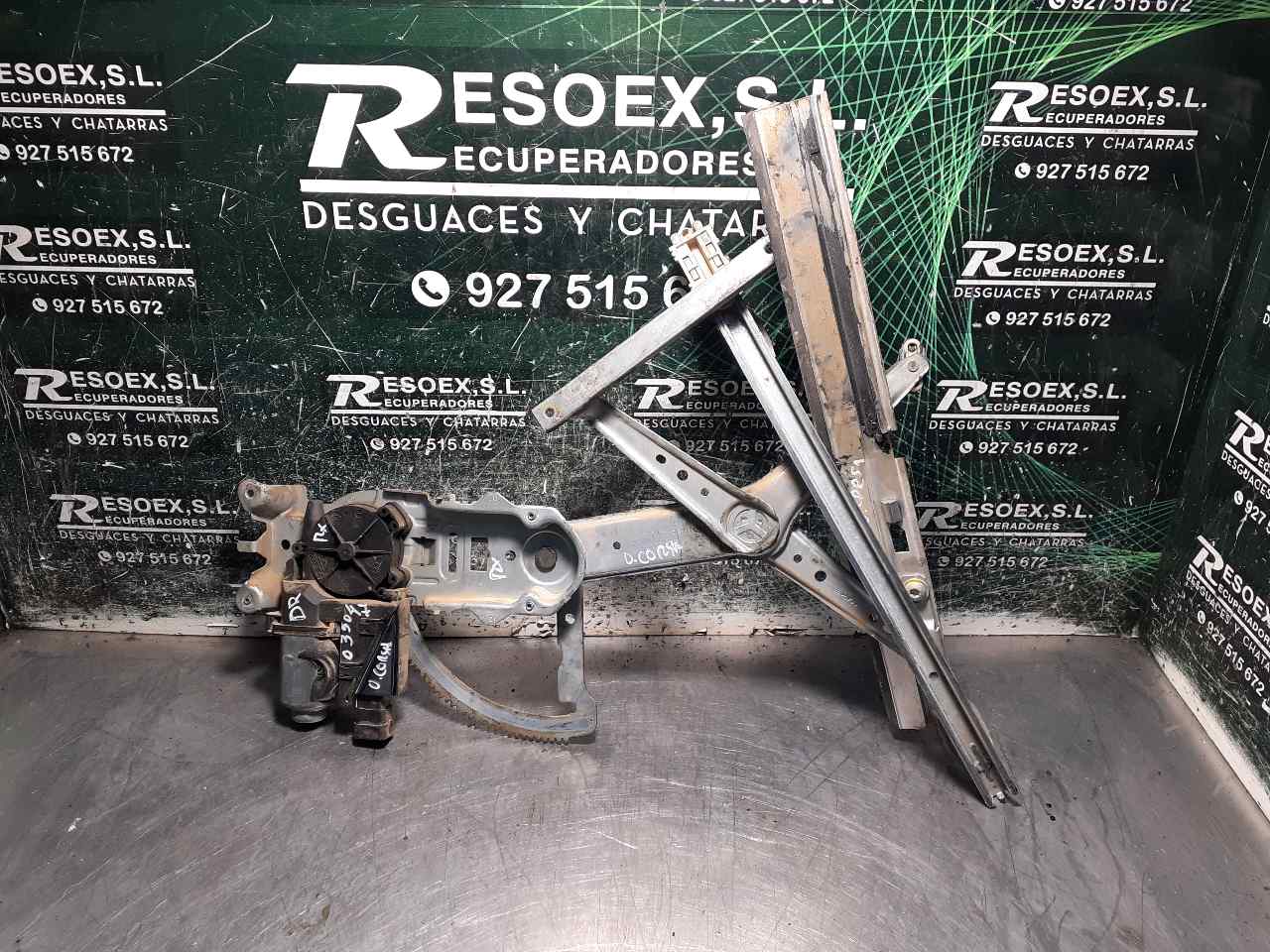 OPEL Corsa C (2000-2006) Främre höger dörrfönsterhiss 09113364 18845117