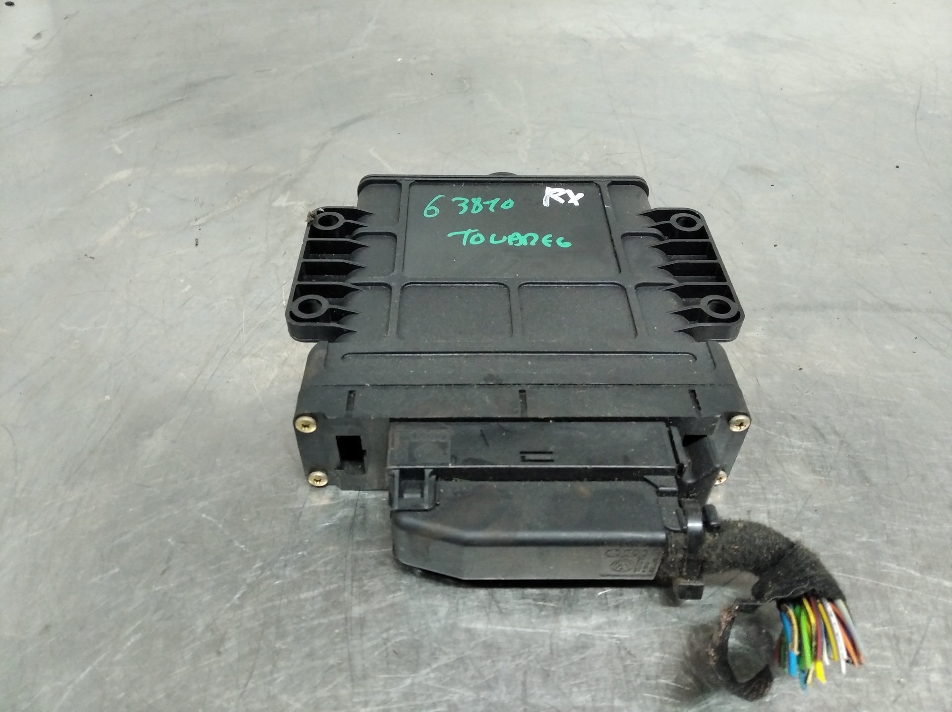 VOLKSWAGEN Touareg 1 generation (2002-2010) Gearbox Control Unit 09D927750BQ 27319244