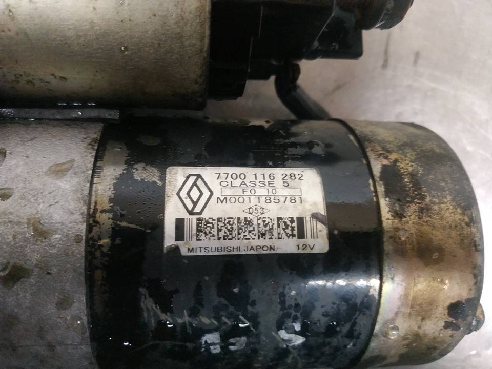 Starter motor 7700116282 de Renault Megane scénic (ja0/1_) 2001-2003 - pieza usada